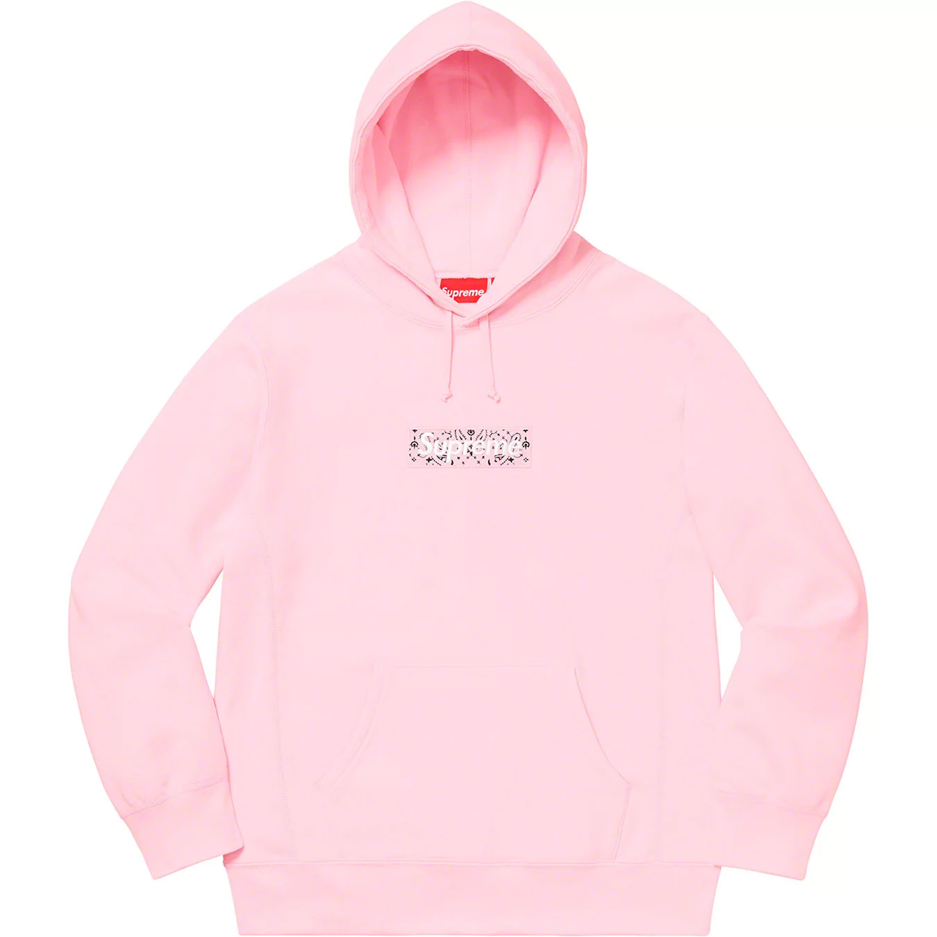 Bandana Box Logo Hooded Sweatshirt | Supreme 19fw