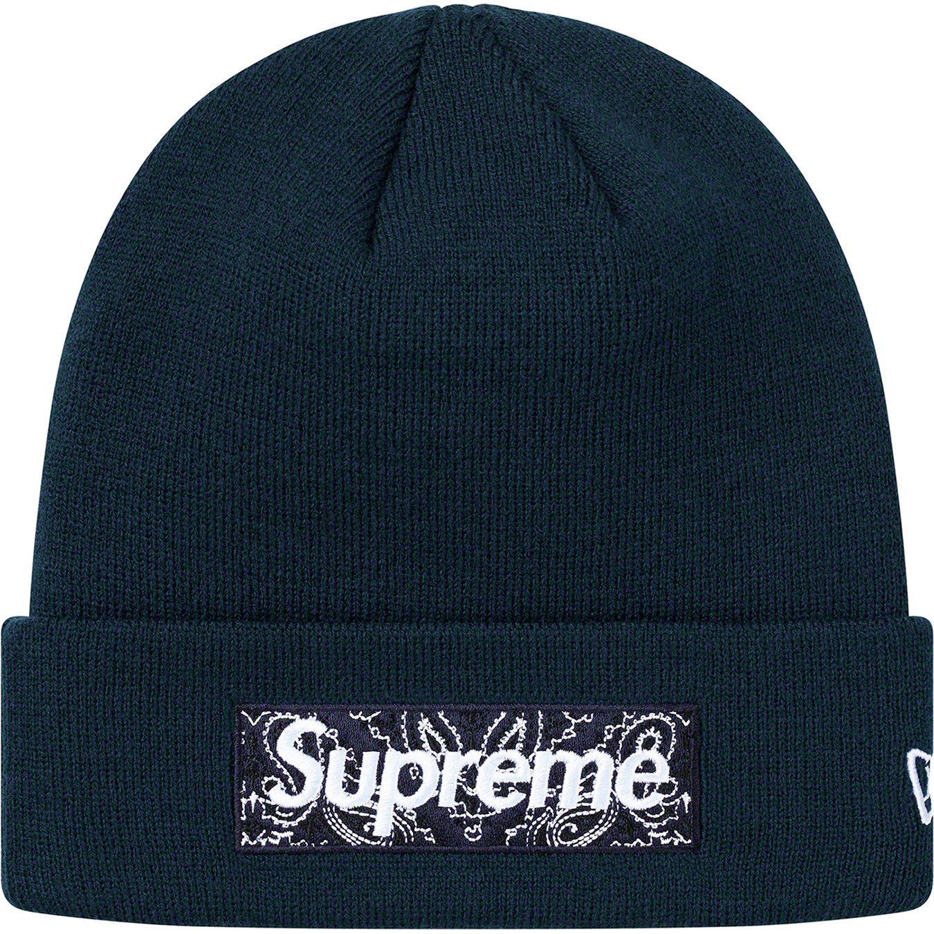 New Era® Box Logo Beanie | Supreme 19fw