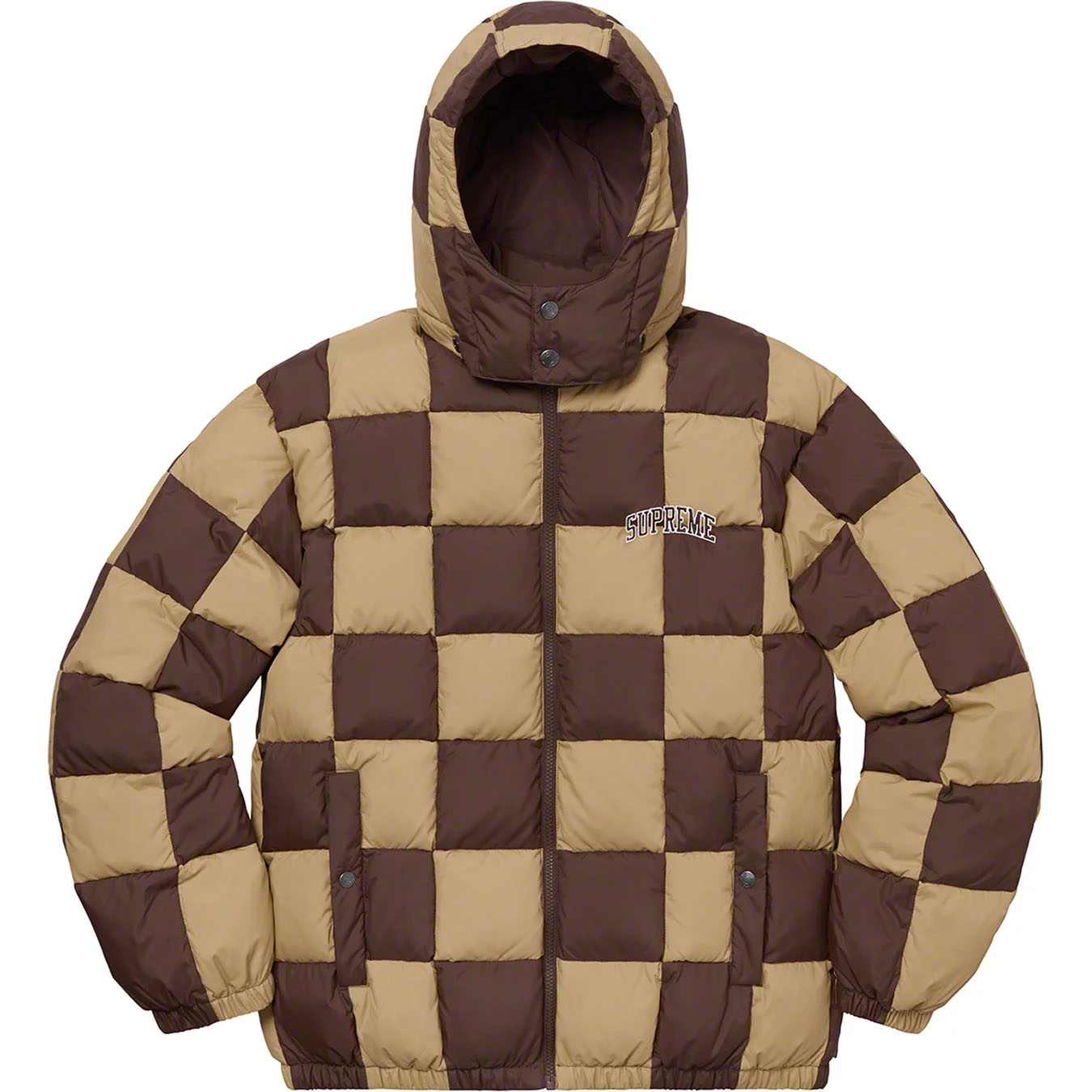 Checkerboard Puffy Jacket | Supreme 19fw