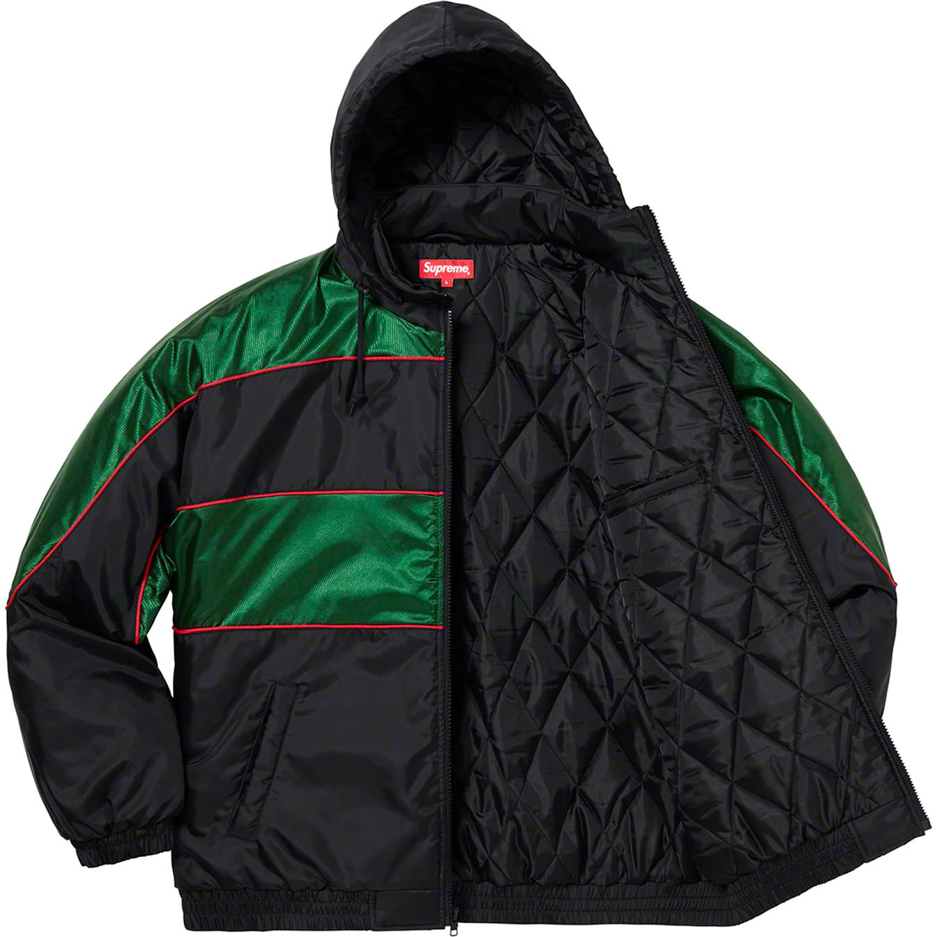 Sports Piping Puffy Jacket | Supreme 19fw