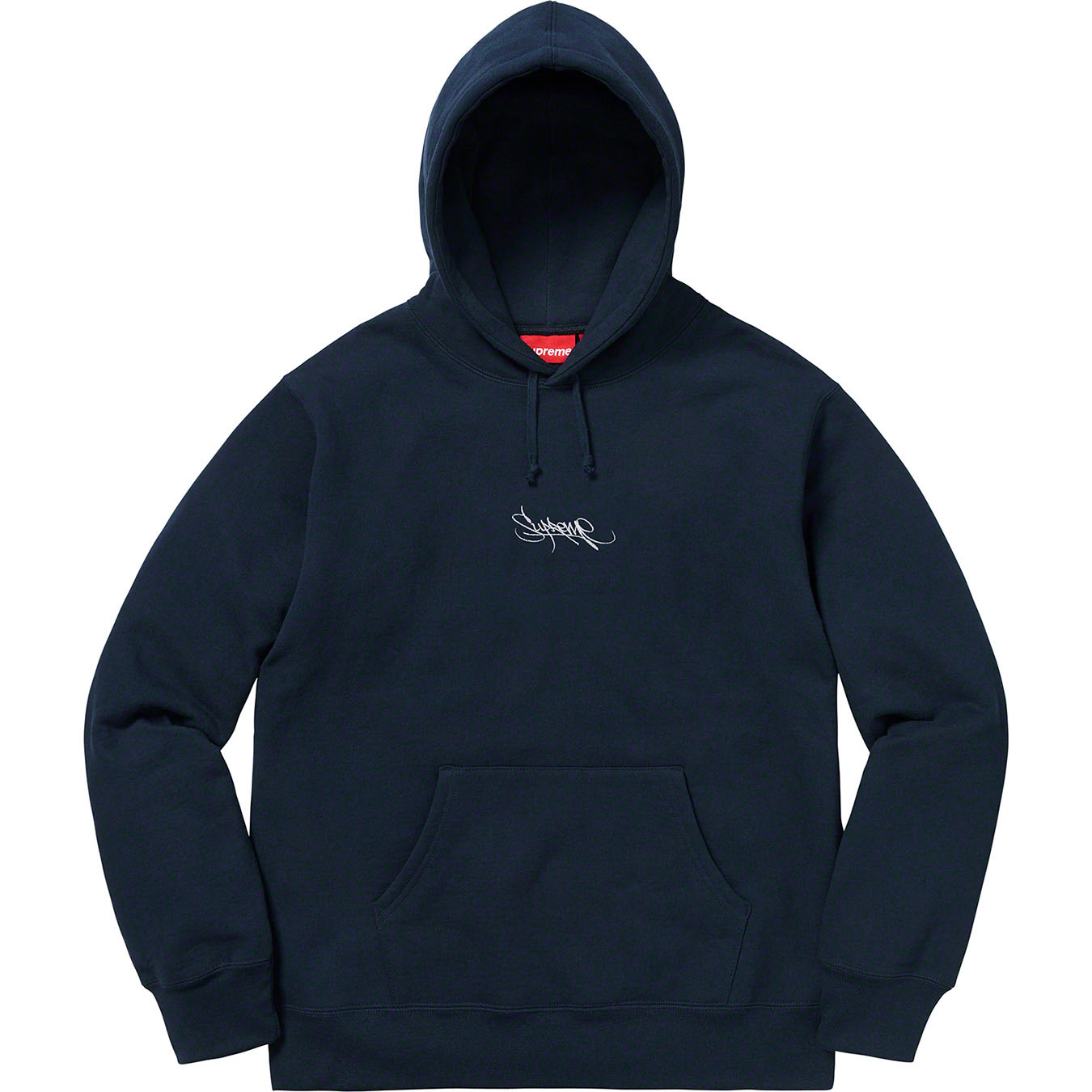 Tag Logo Hooded Sweatshirt | Supreme 19ss