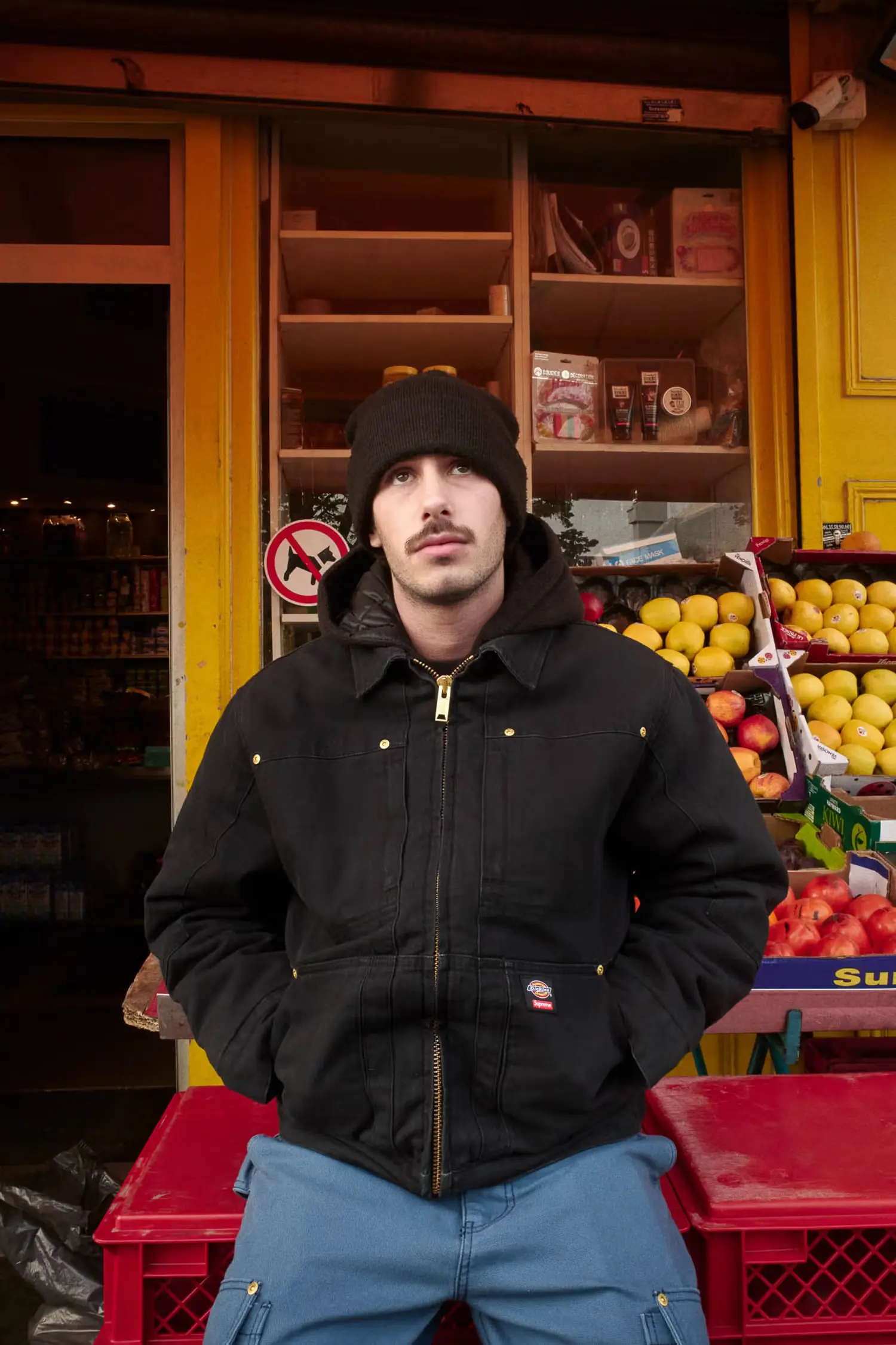 Supreme®/Dickies® Hooded Work Jacket | Supreme 24fw