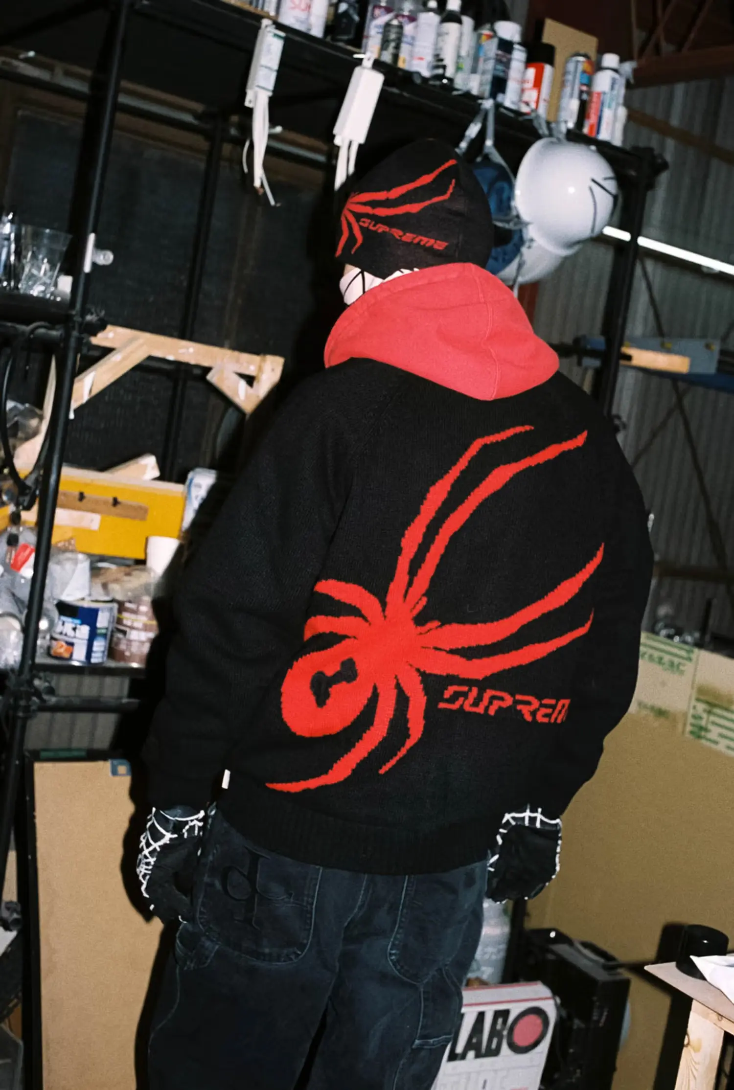 Supreme®/Spyder® WINDSTOPPER® Zip Up Sweater | Supreme 24fw