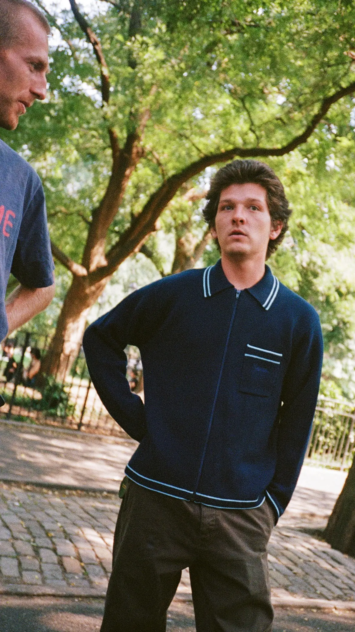 Zip Up Polo Sweater | Supreme 24fw