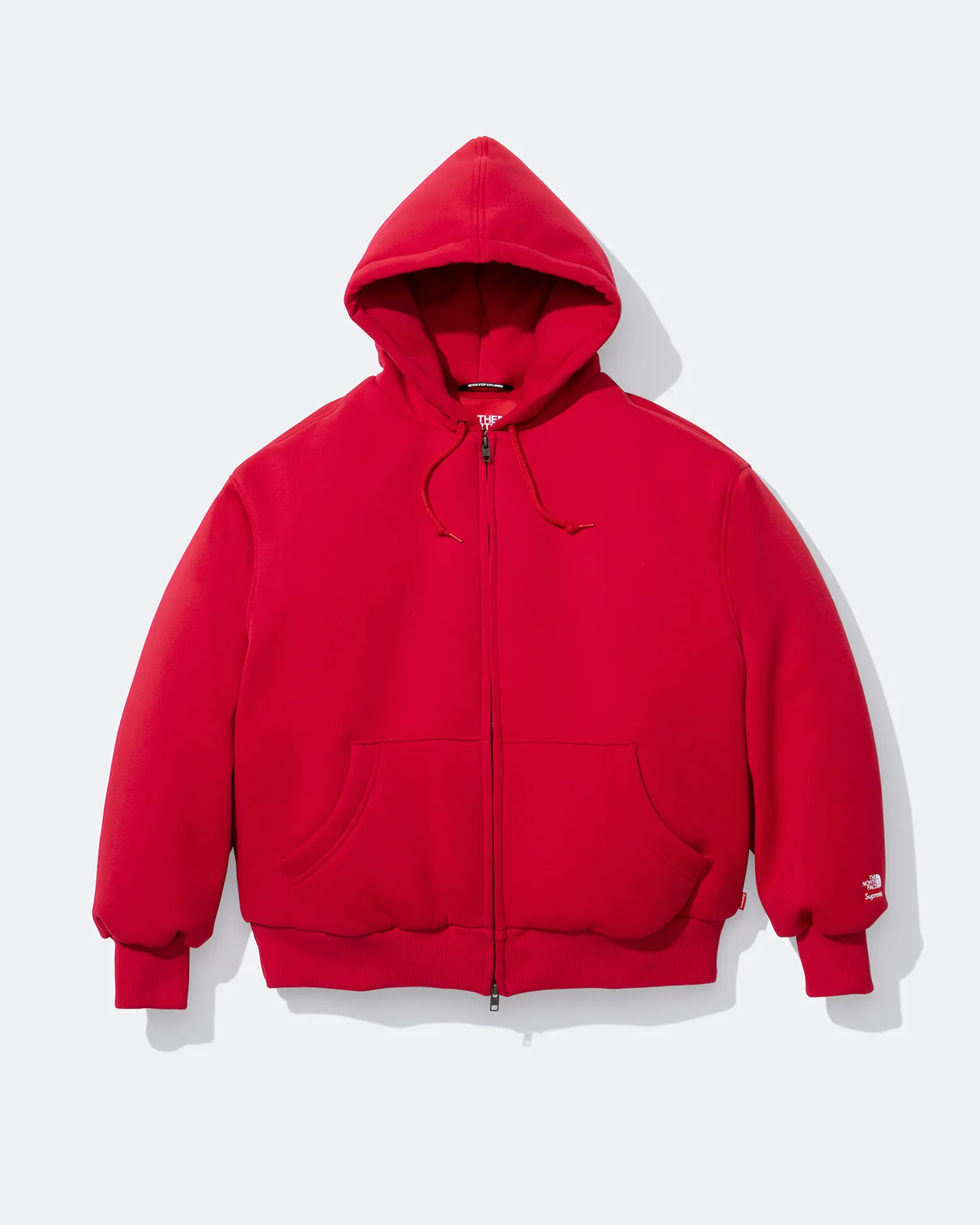 Supreme®/The North Face® Down Zip Up Hooded Sweatshirt | Supreme 24fw