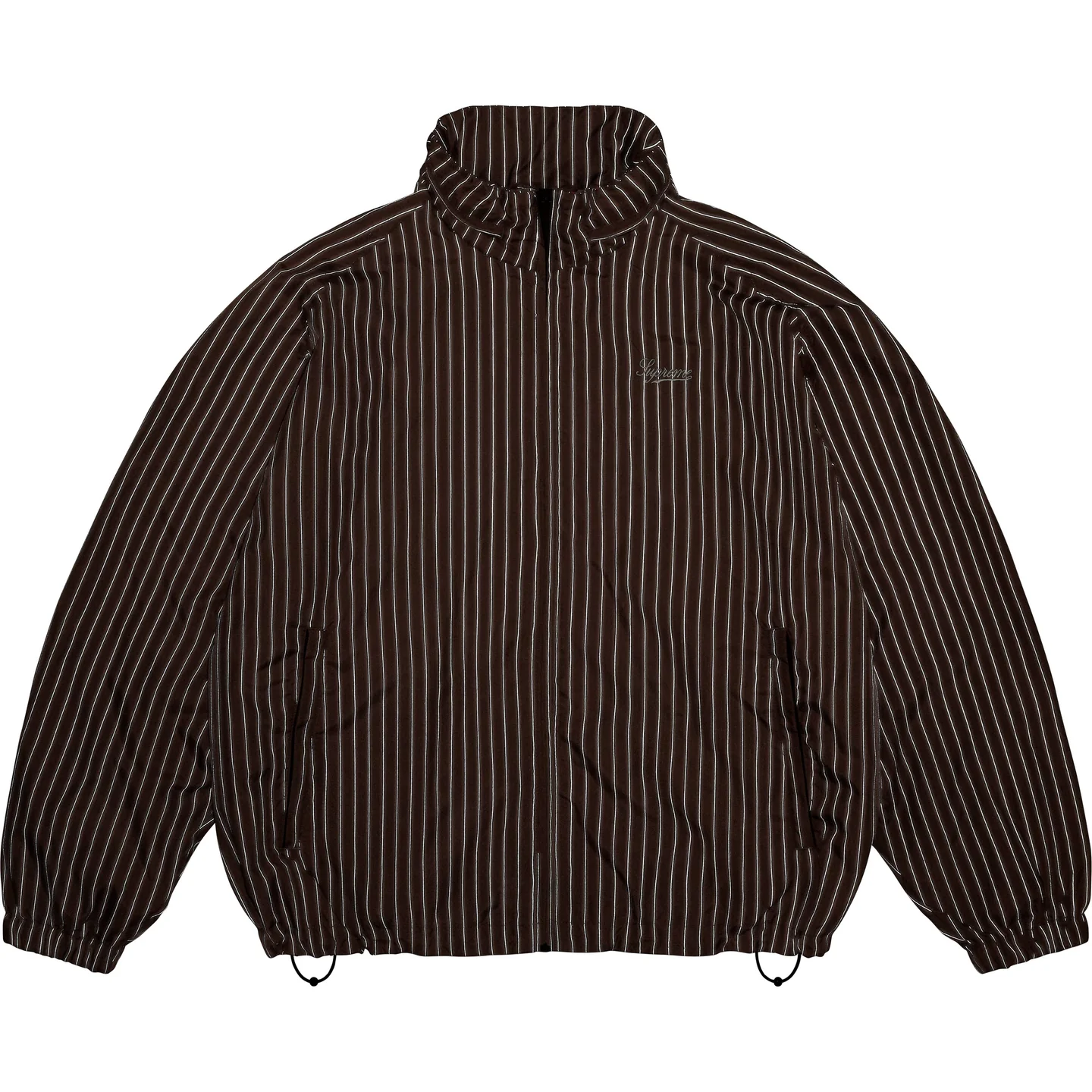 Reflective Pinstripe Track Jacket | Supreme 24fw