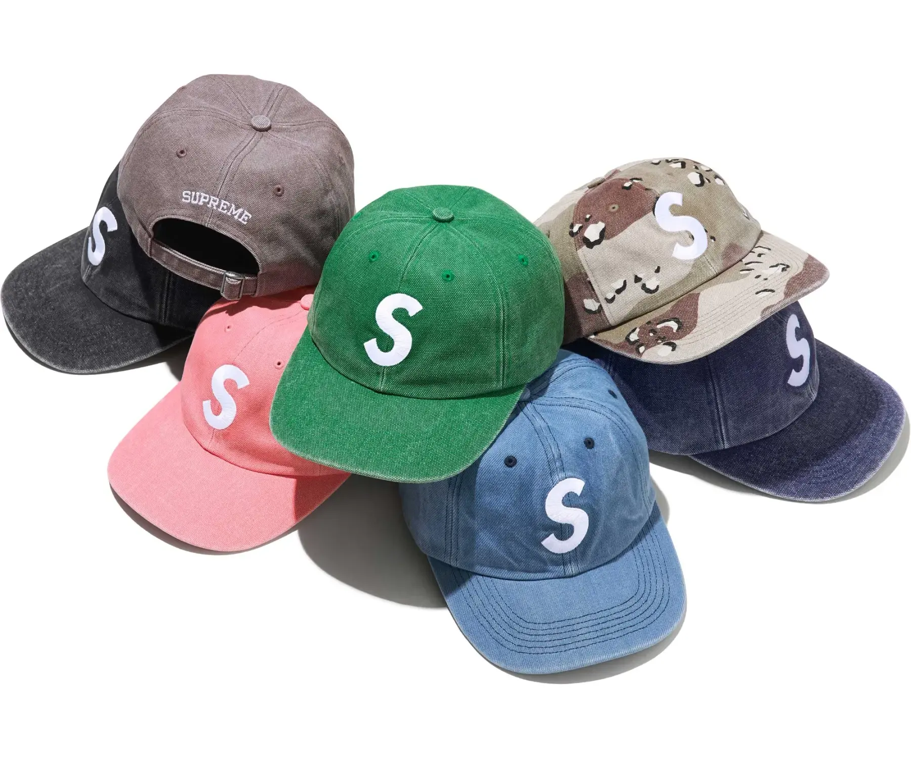 Pigment S Logo 6-Panel | Supreme 24fw