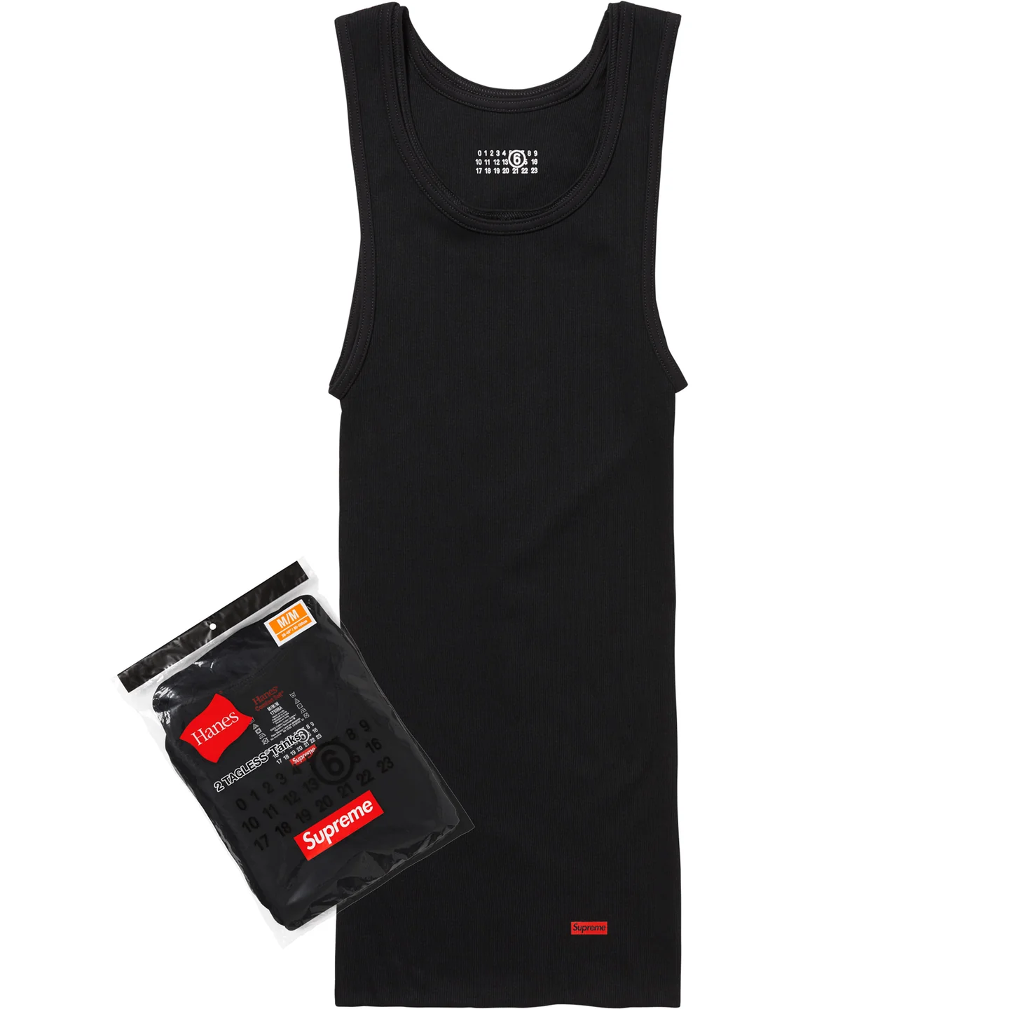 Supreme®/MM6 Maison Margiela/Hanes® Tagless Tank Top (1 Pack