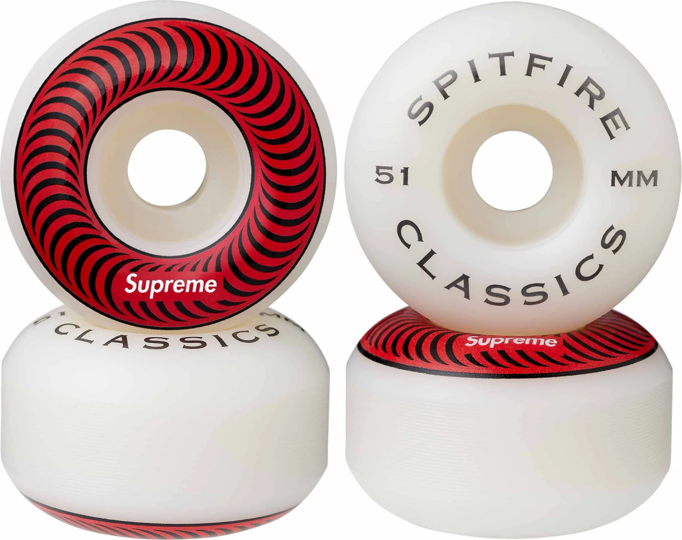 Supreme®⁄Spitfire® Classic Wheels (Set of 4) | Supreme 24ss