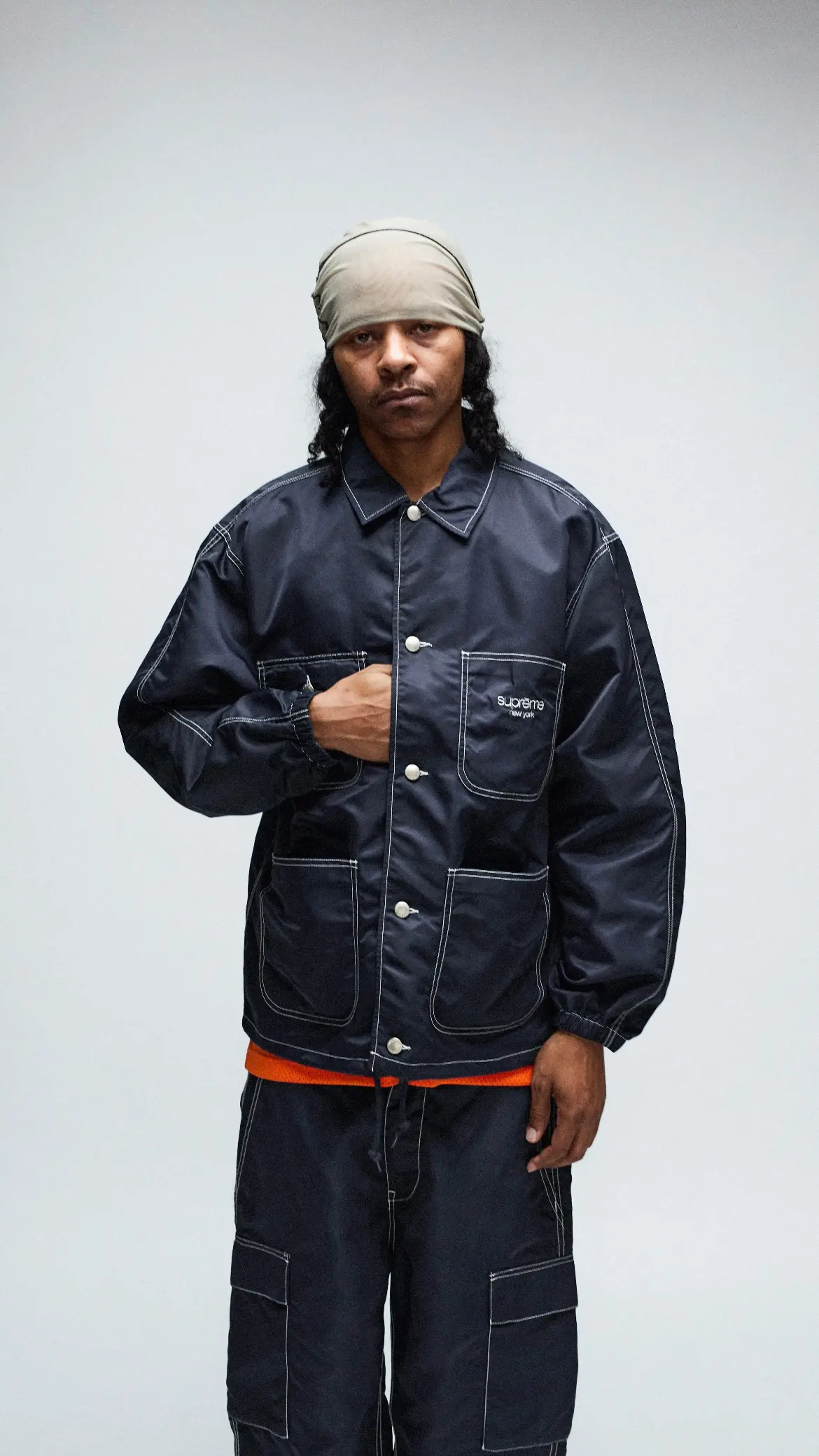 Nylon Chore Coat | Supreme 24ss