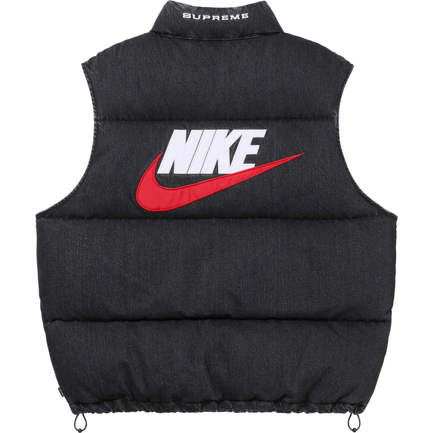 Supreme®/Nike® Denim Puffer Vest | Supreme 24ss