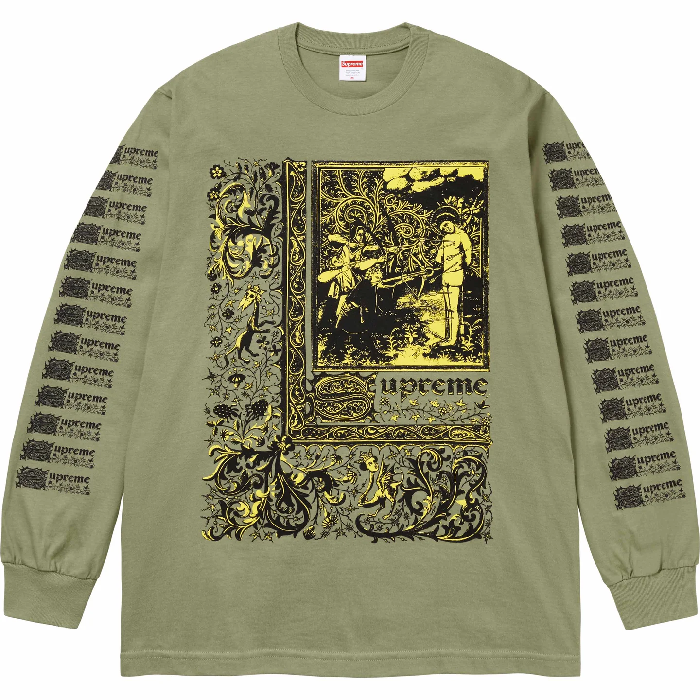 Saint Sebastian L/S Tee | Supreme 24ss
