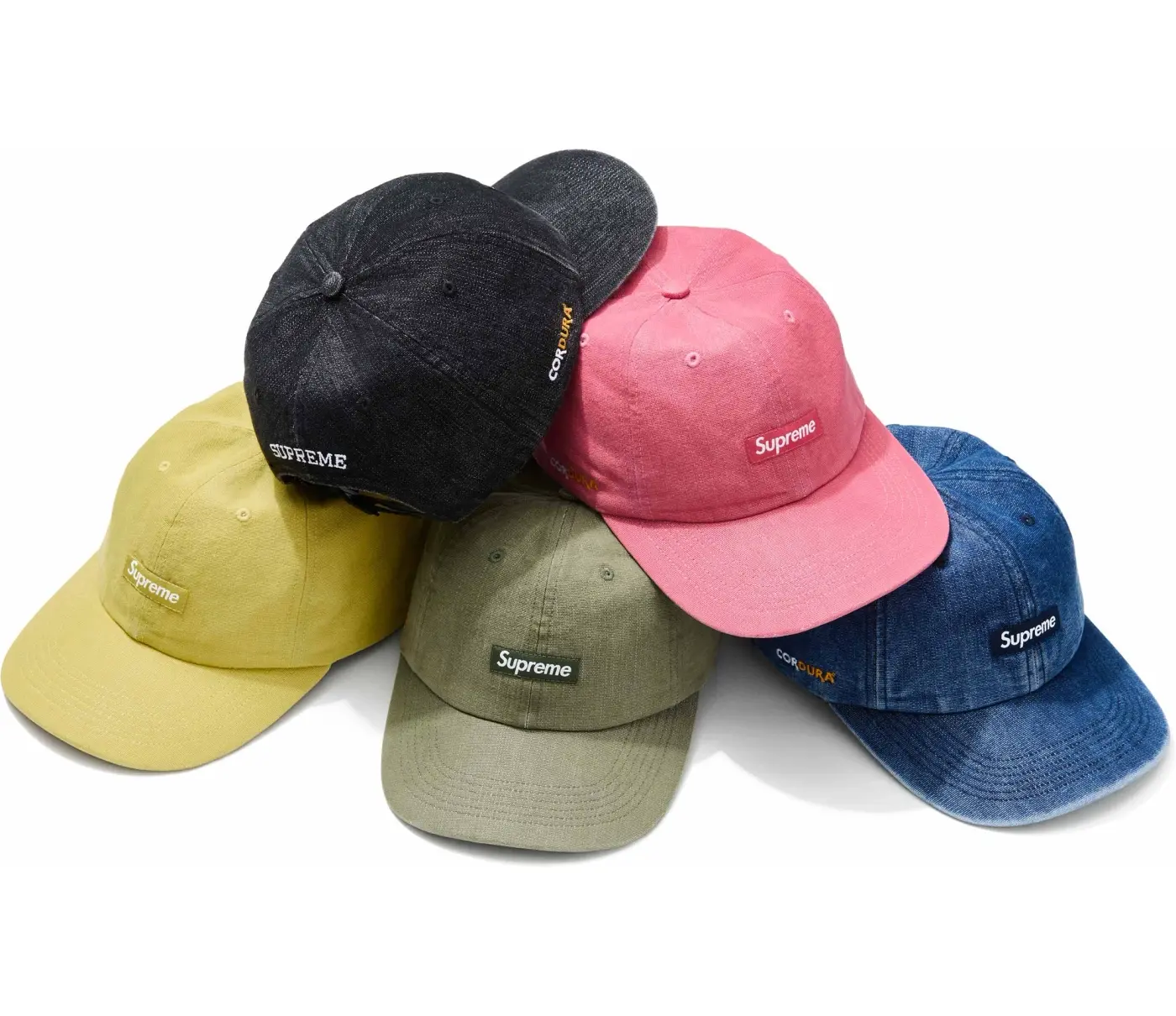 Cordura® Denim Small Box 6-Panel | Supreme 24ss