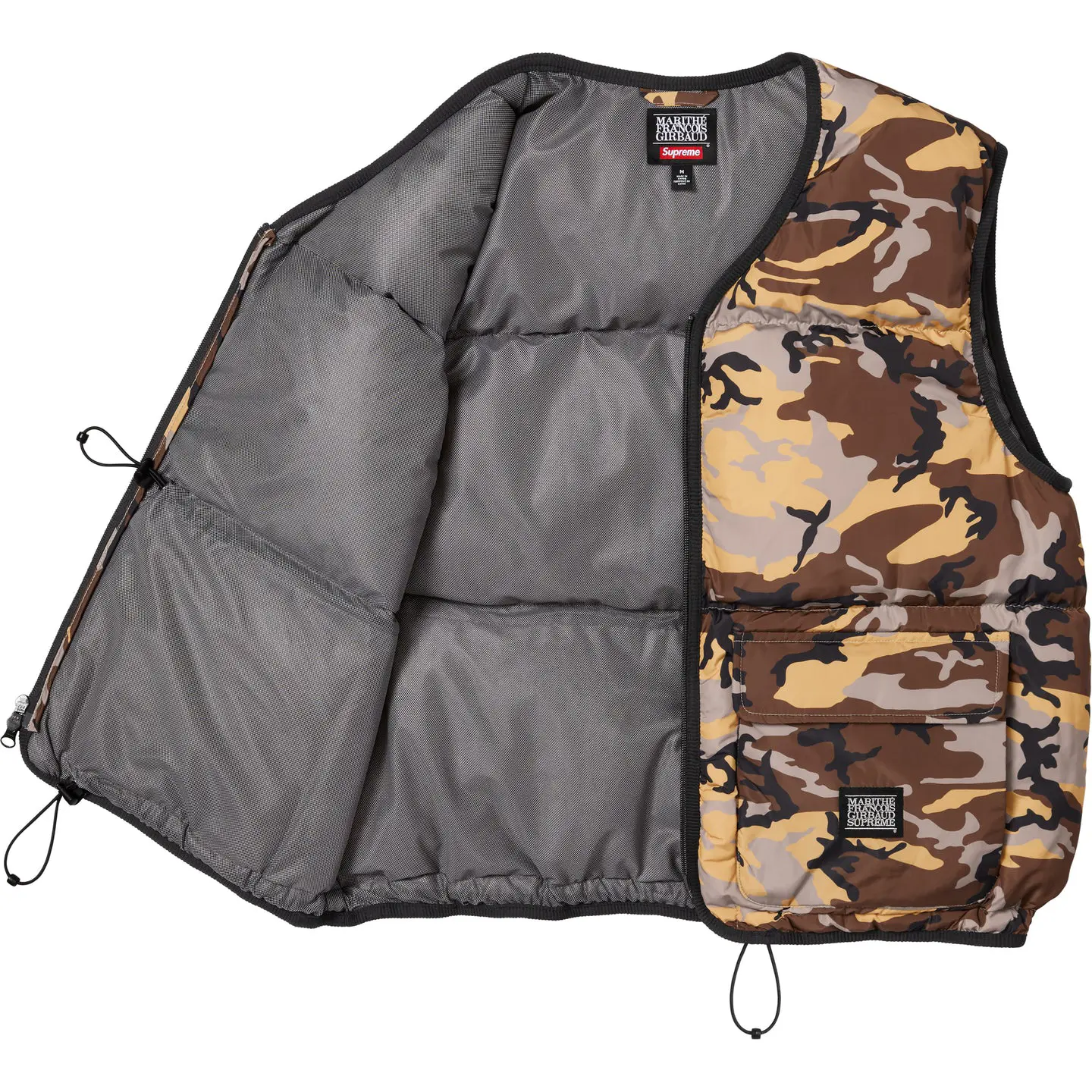 Supreme®/Marithé + François Girbaud Down Puffer Vest | Supreme 25ss