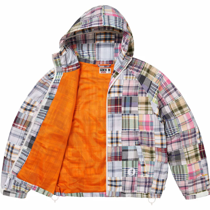 Supreme®/GOODENOUGH Patchwork Madras Hooded Jacket | Supreme 25ss
