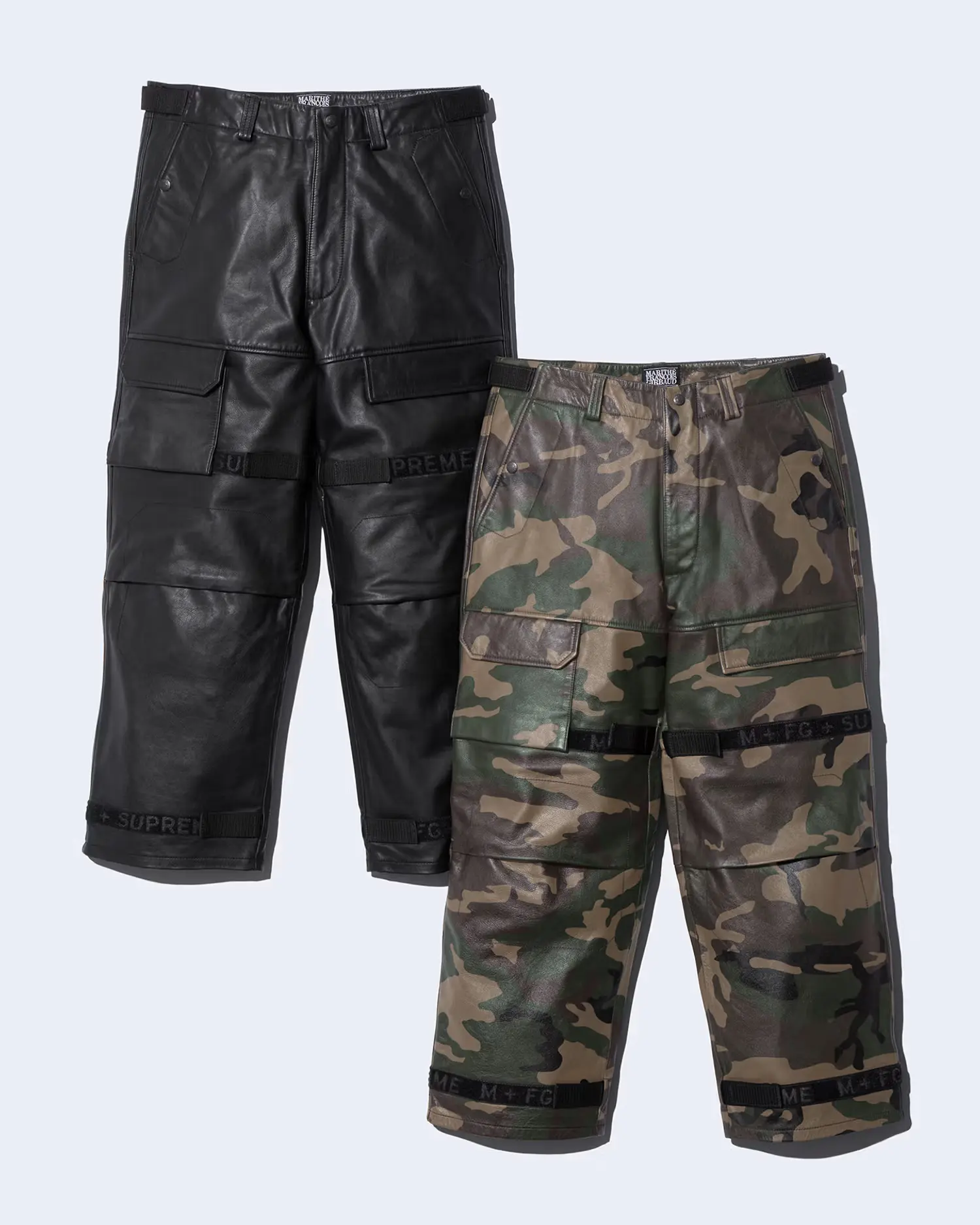 Supreme®/Marithé + François Girbaud Shuttle Tape Leather Cargo