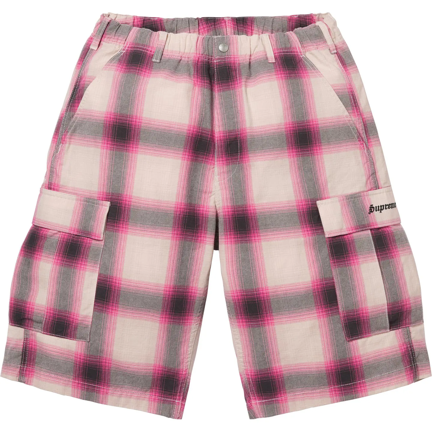 Shadow Plaid Cargo Short | Supreme 25ss