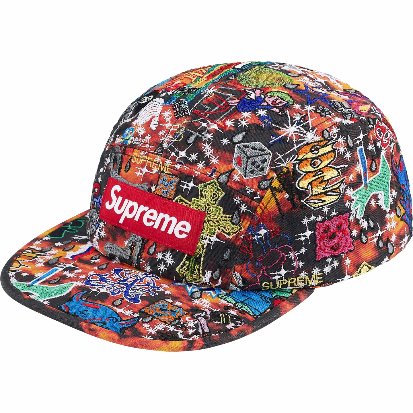 AOI Embroidered Camp Cap | Supreme 25ss