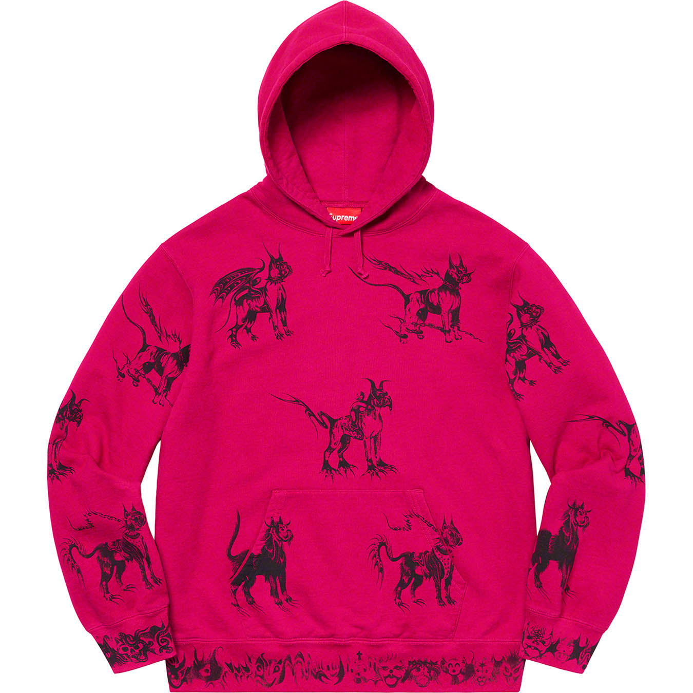 Animals Hooded Sweatshirt | Supreme 20ss