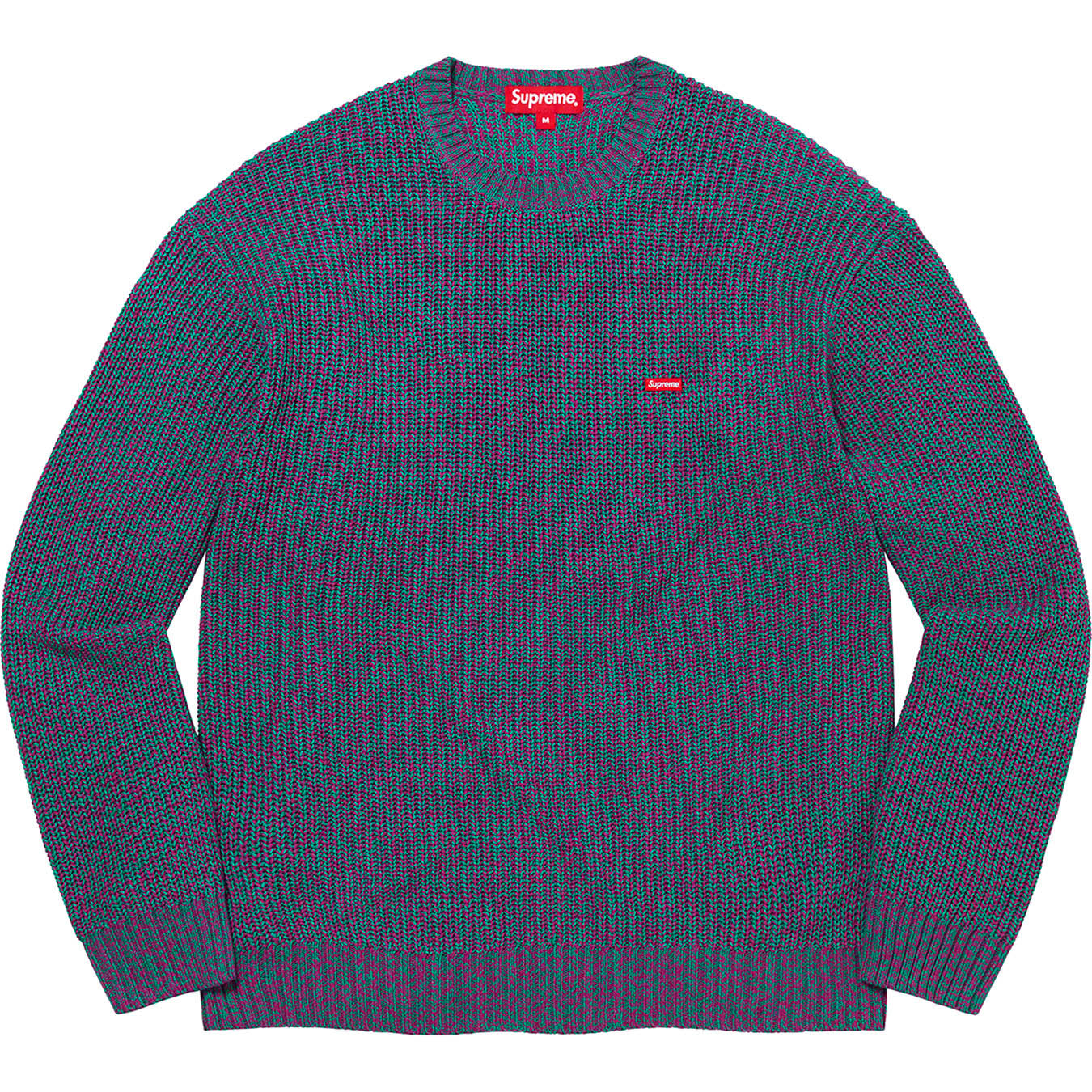 Mélange Rib Knit Sweater | Supreme 21fw