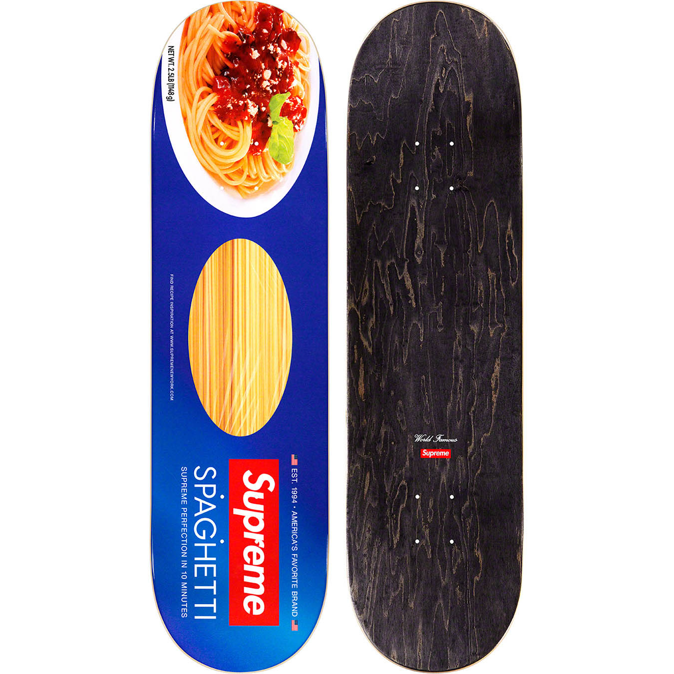 Spaghetti Skateboard | Supreme 21fw