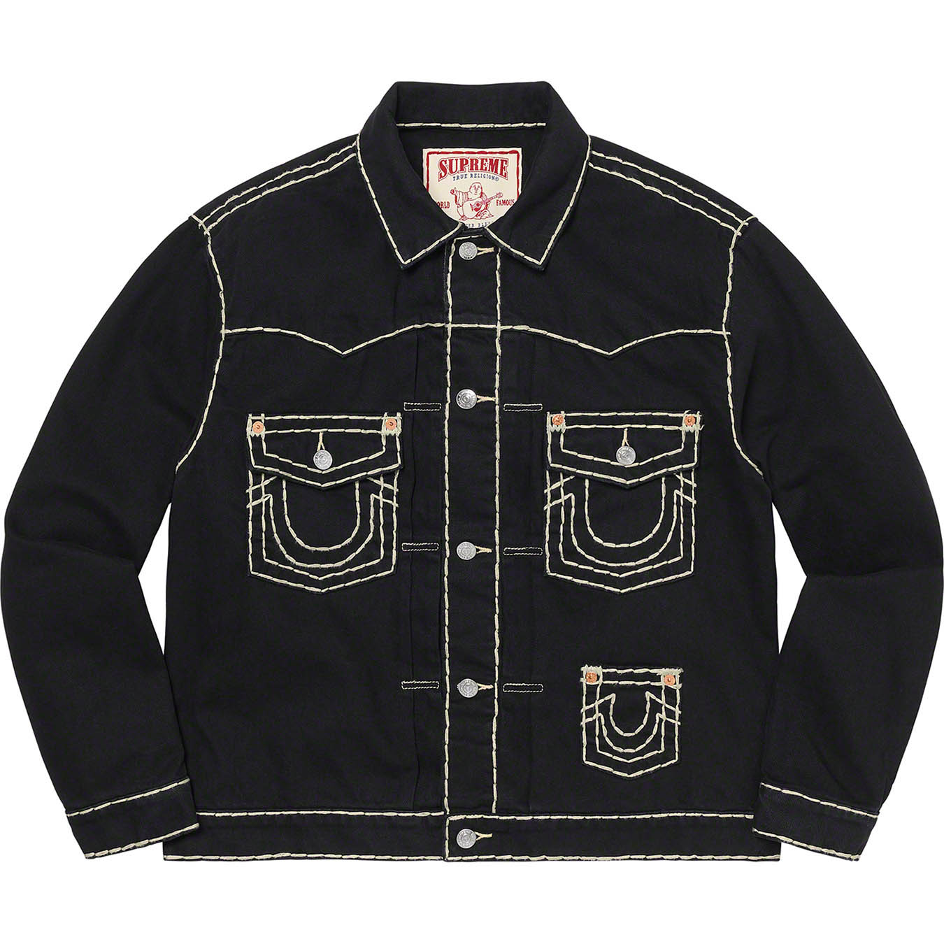 Supreme®/True Religion® Denim Trucker Jacket | Supreme 21fw