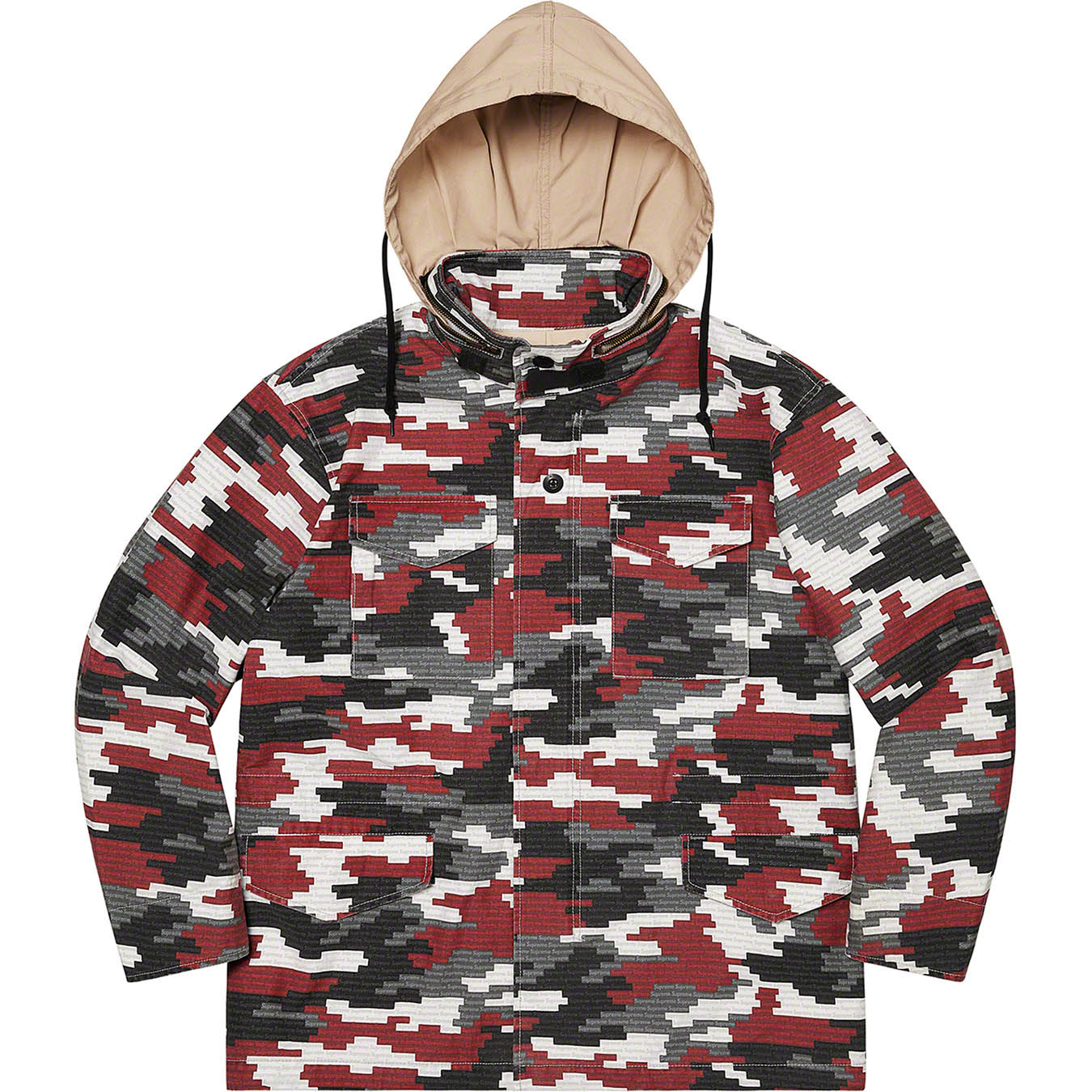 Logo Camo M-65 Jacket | Supreme 21ss