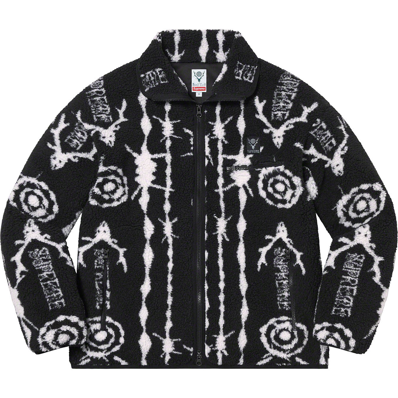 Supreme®/SOUTH2 WEST8 Fleece Jacket | Supreme 21ss