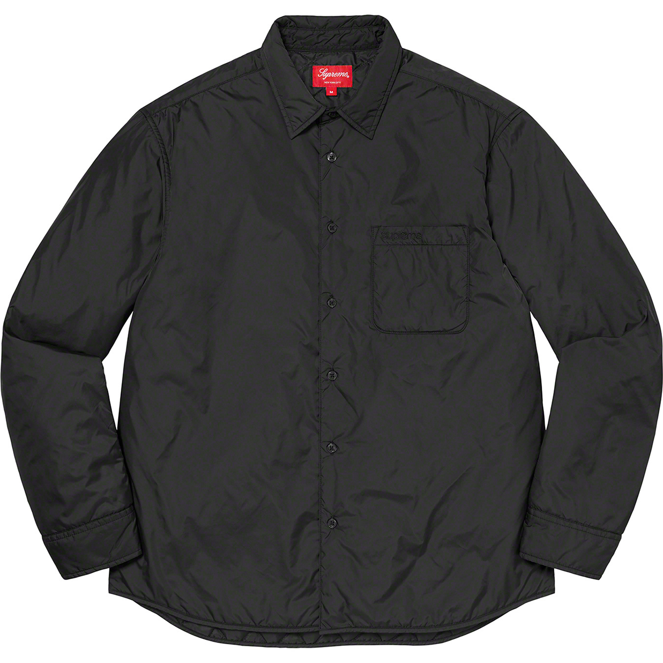 Nylon Filled Shirt | Supreme 22fw