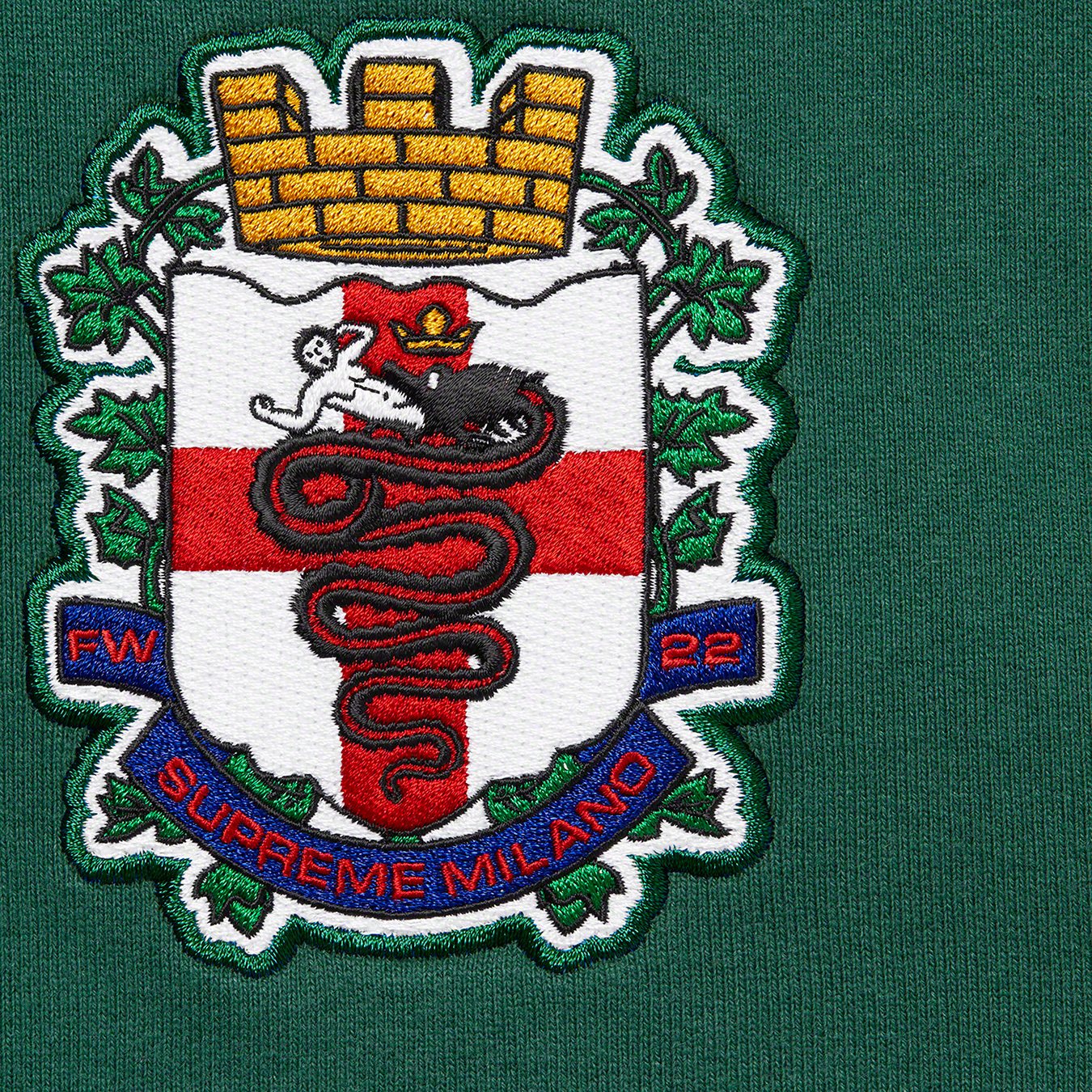 Milano Half Zip Pullover | Supreme 22fw