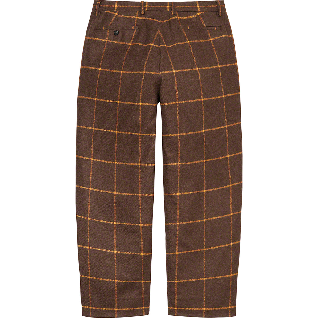 Windowpane Wool Trouser | Supreme 22fw