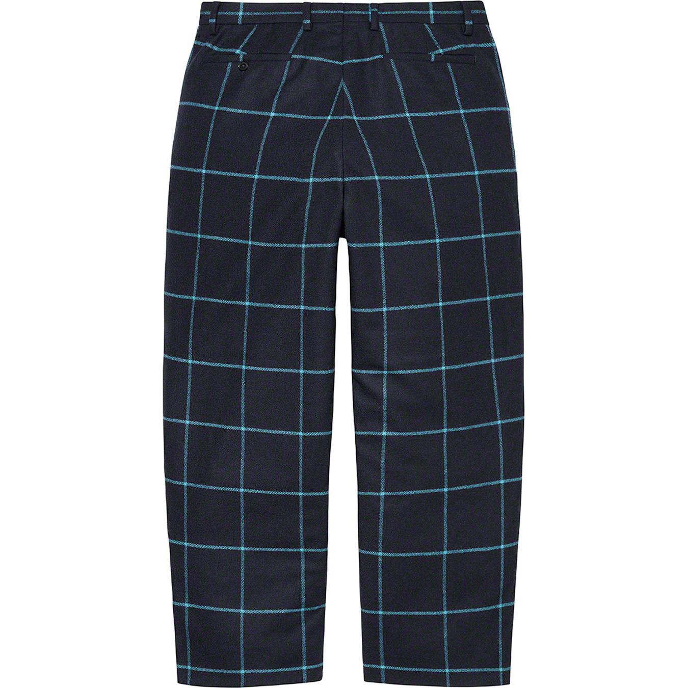 Windowpane Wool Trouser | Supreme 22fw