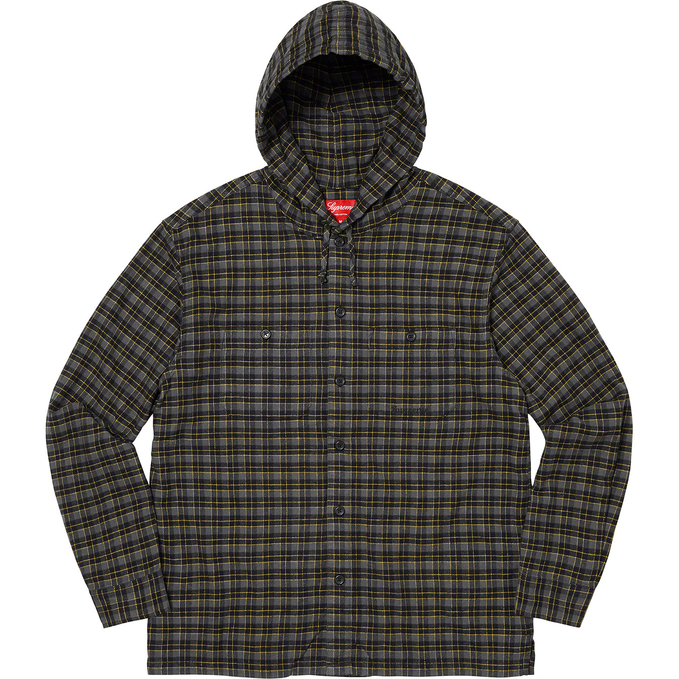 Mini Plaid Hooded Shirt | Supreme 22ss