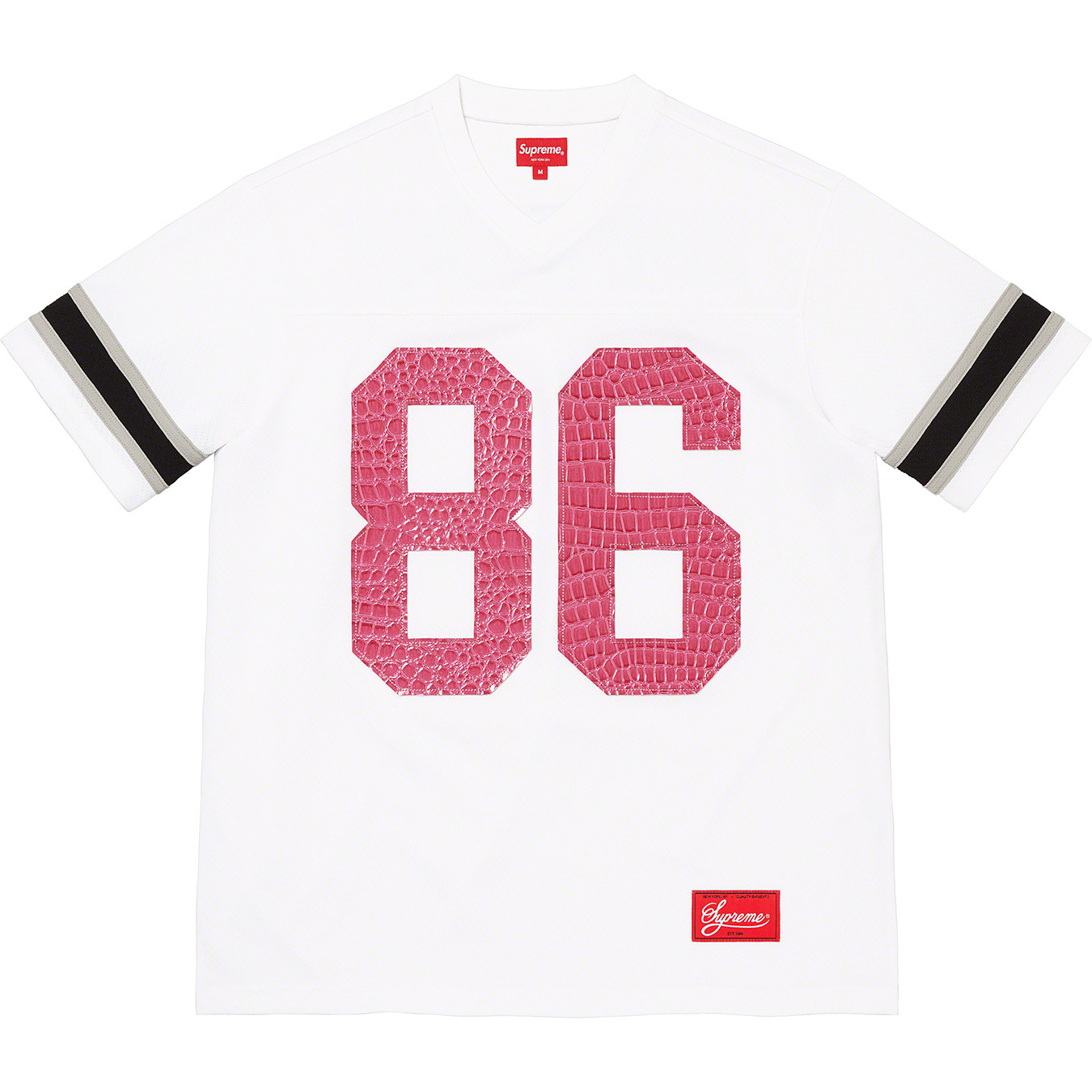 Faux Croc Football Jersey | Supreme 22ss