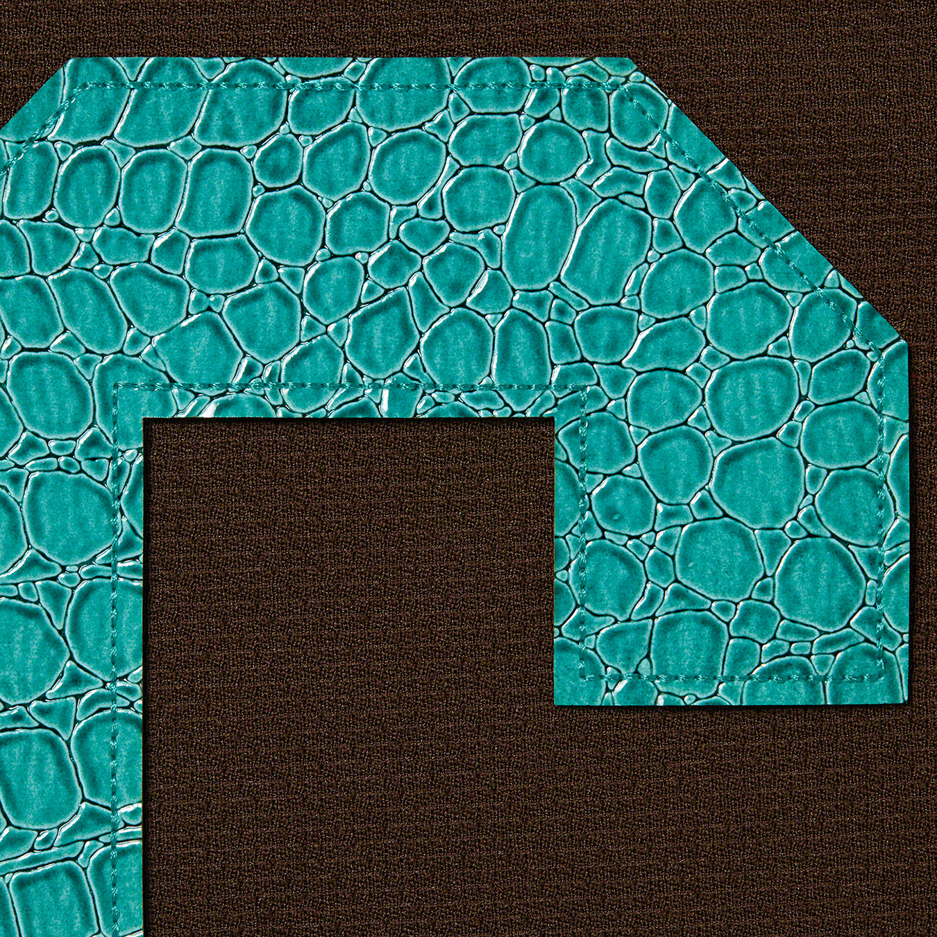 Faux Croc Football Jersey | Supreme 22ss