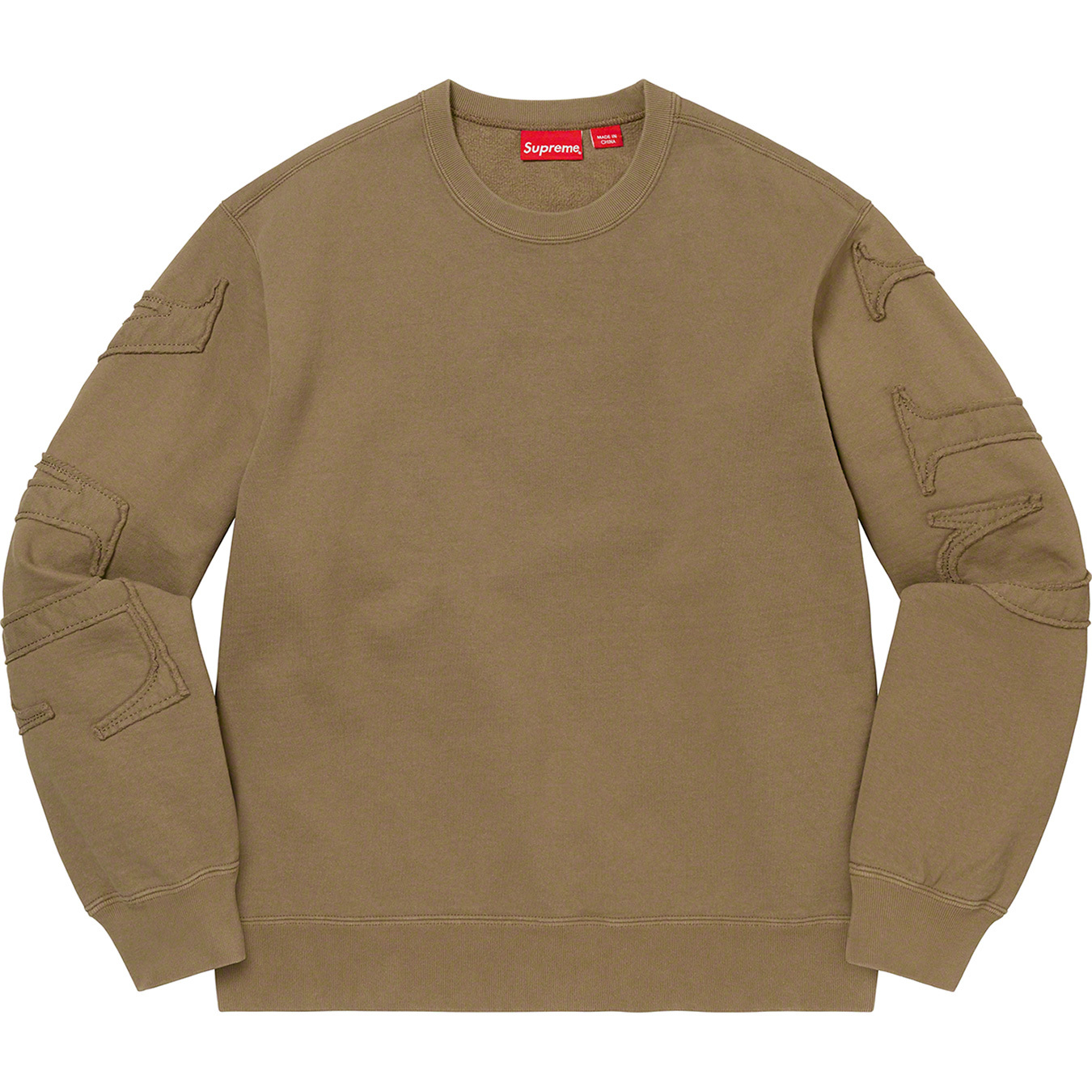 Tonal Appliqué Crewneck | Supreme 22ss