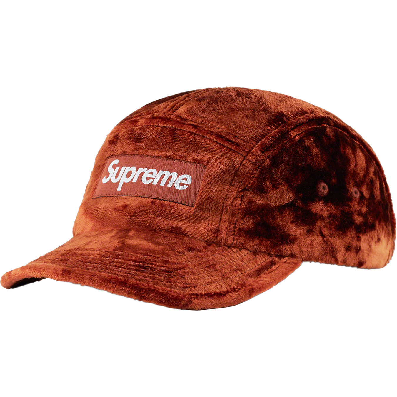 Crushed Velvet Camp Cap | Supreme 22ss
