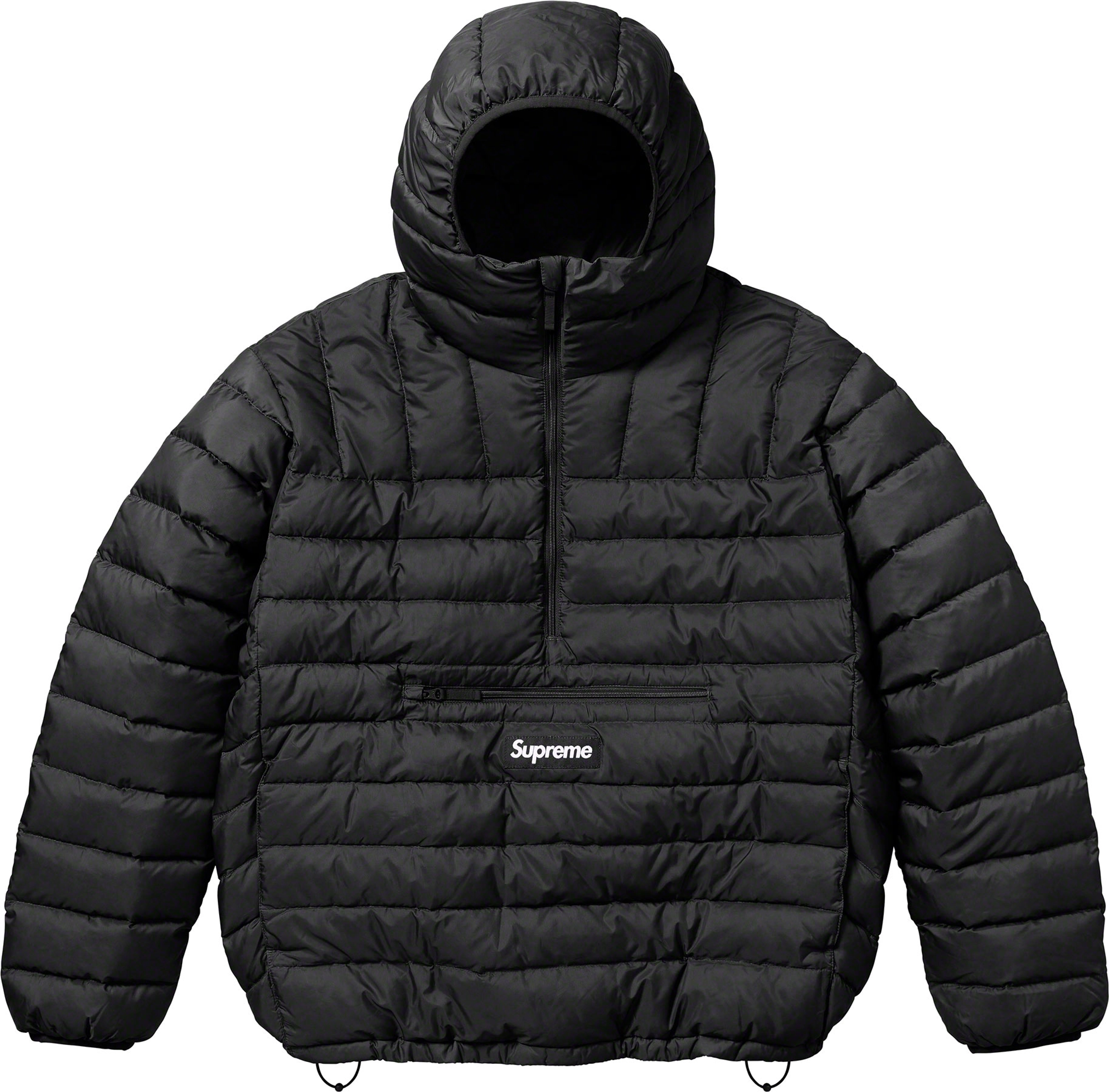 Micro Down Half Zip Hooded Pullover | Supreme 23fw