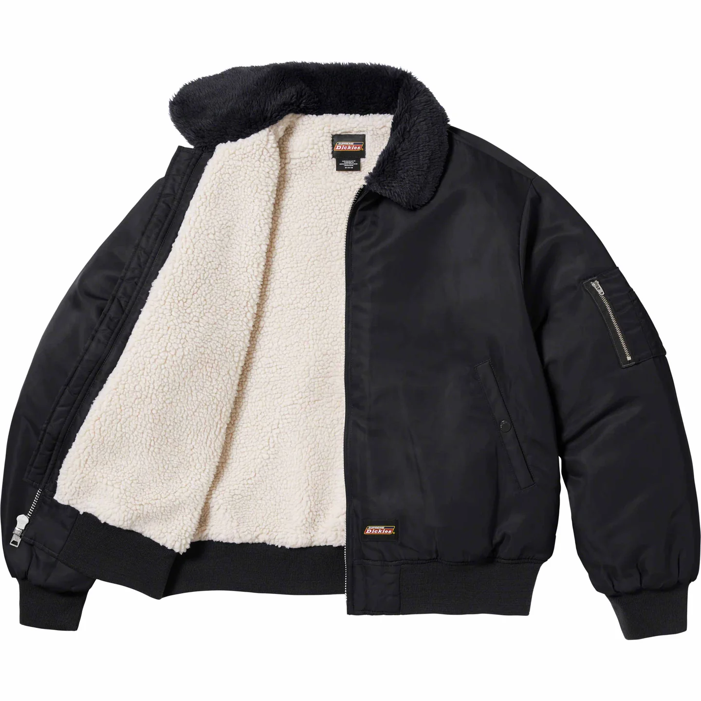 Supreme®/Dickies® Fur Collar Bomber Jacket | Supreme 23fw