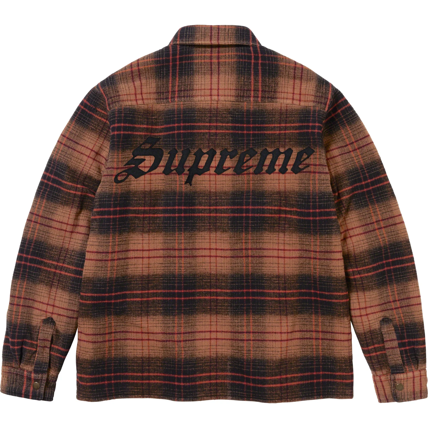 Lined Flannel Snap Shirt | Supreme 23fw