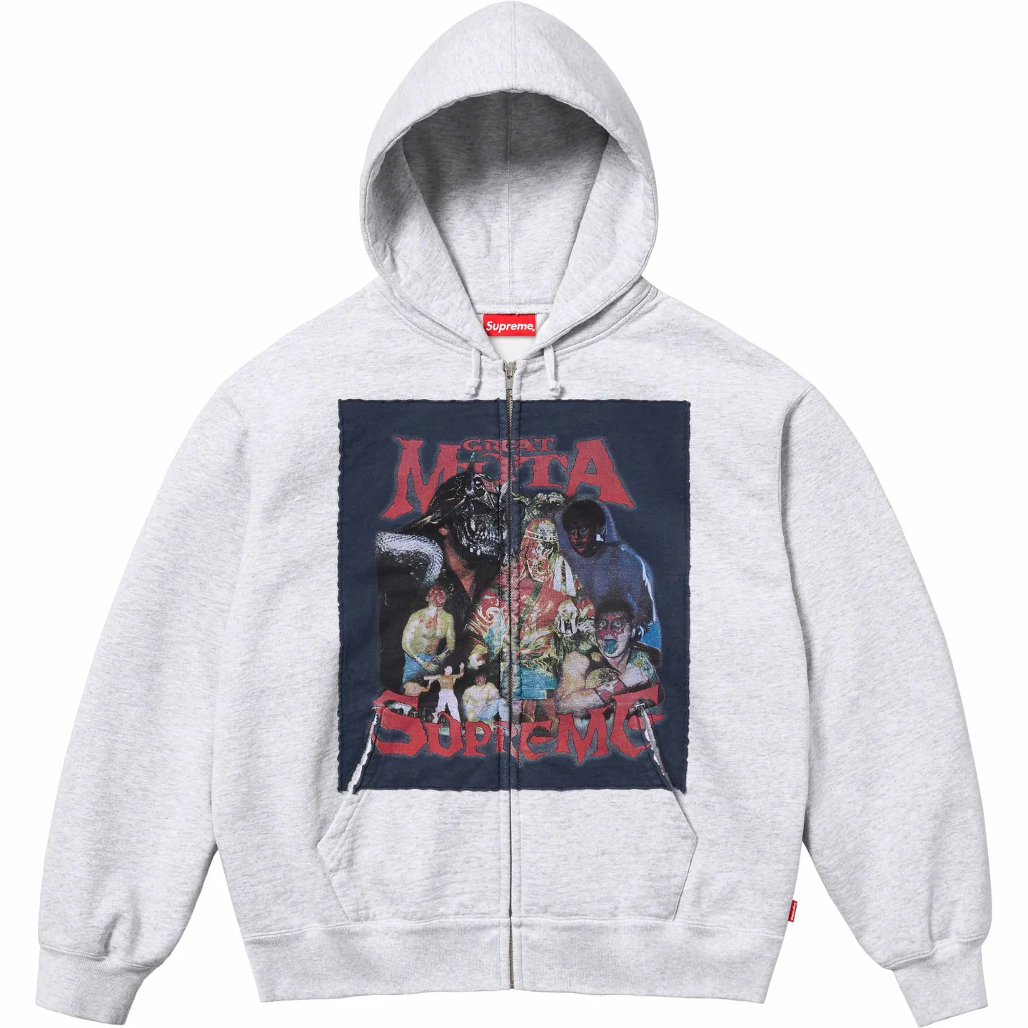 Muta Zip Up Hooded Sweatshirt | Supreme 23fw
