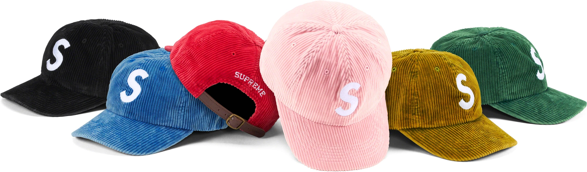 Corduroy S Logo 6-Panel | Supreme 23fw