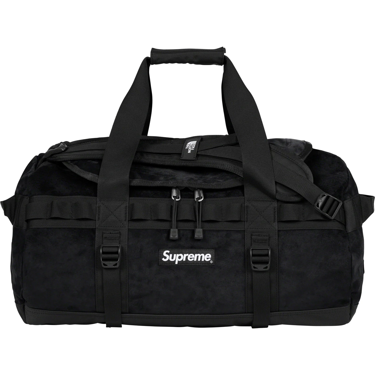 Supreme®/The North Face® Suede Small Base Camp Duffle Bag