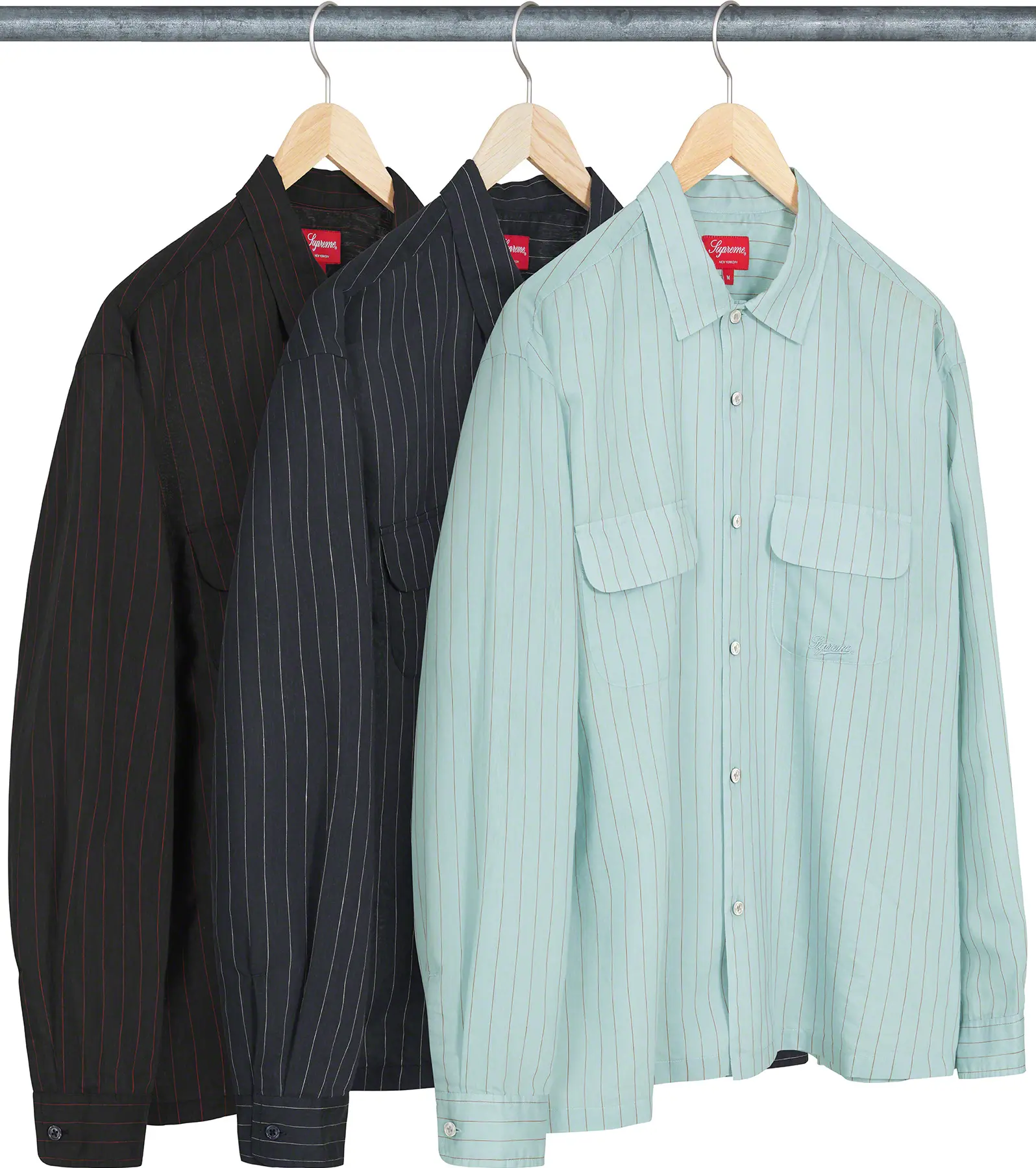 Pinstripe Linen Shirt | Supreme 23ss