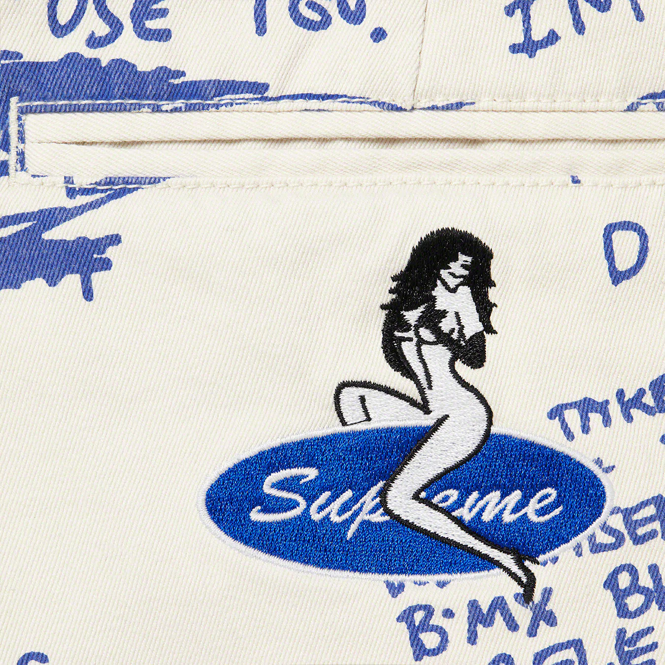 Gonz Poems Chino Pant | Supreme 23ss