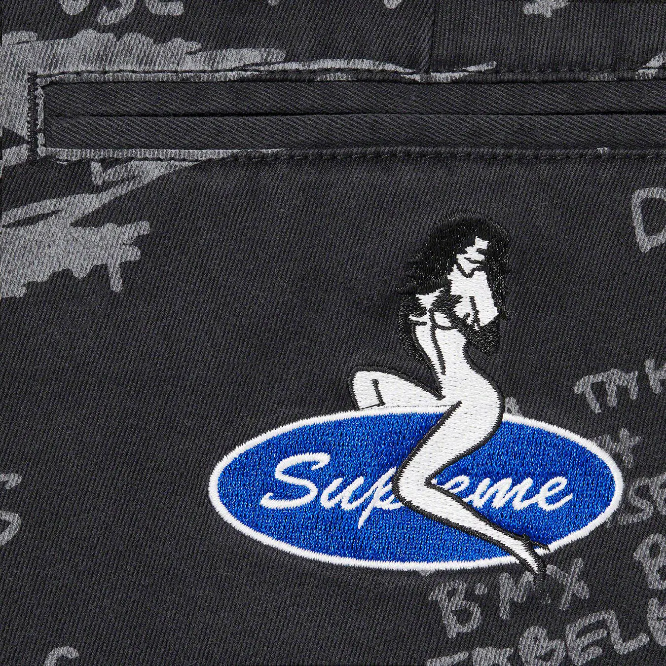 Gonz Poems Chino Pant | Supreme 23ss