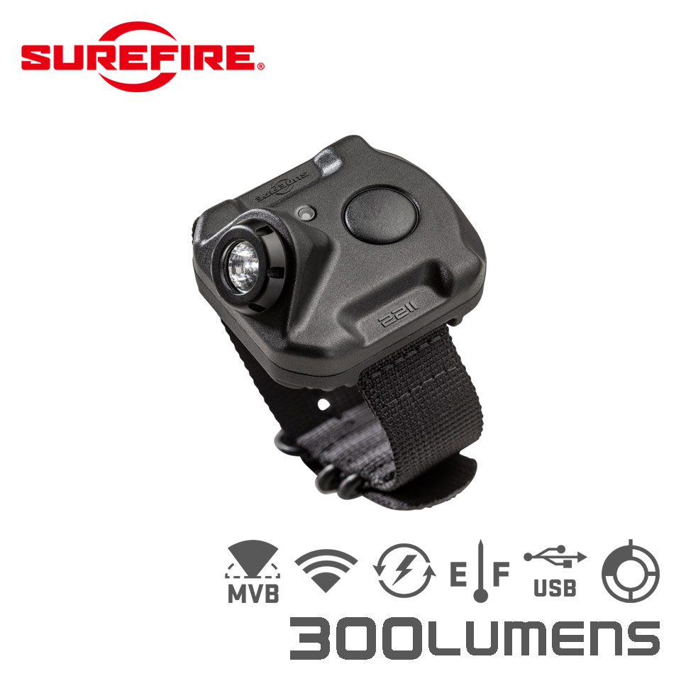 SUREFIRE 2211 – Rechargeable Variable-Output LED WristLight | SUREFIRE