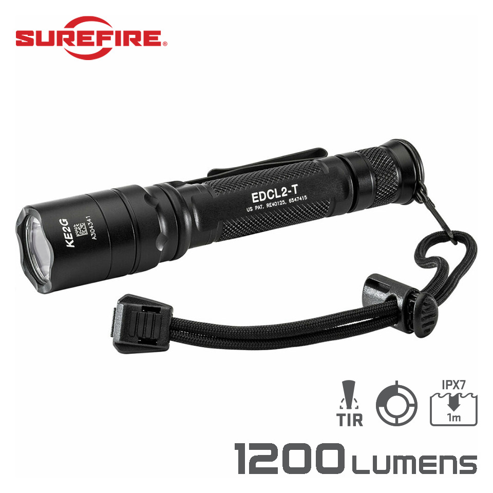EDCL2-T – Dual-Output LED Everyday Carry Flashlight | SUREFIRE