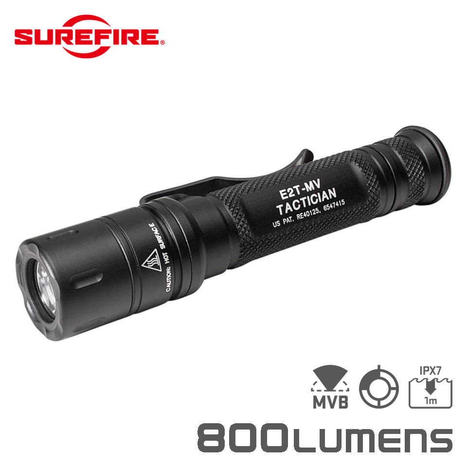 SUREFIRE E2T-MV TACTICIAN – Dual-Output MaxVision Beam LED