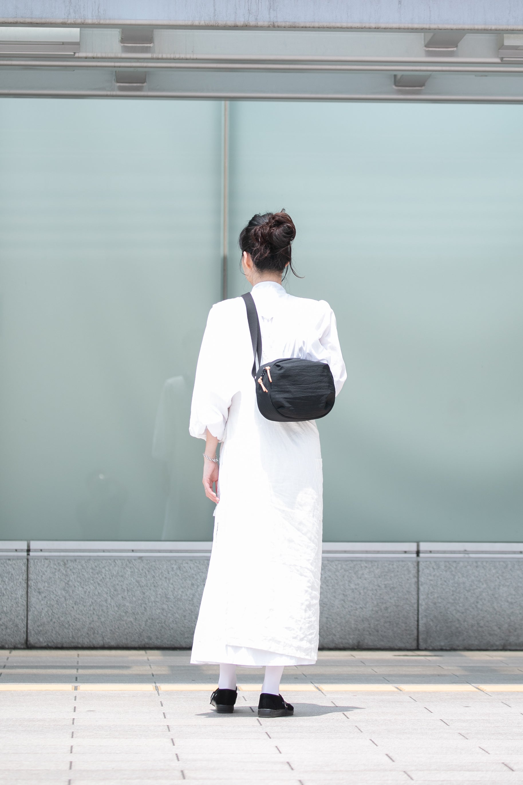 NIZYU KANO FUKUI SIWAナイロンボディバッグM